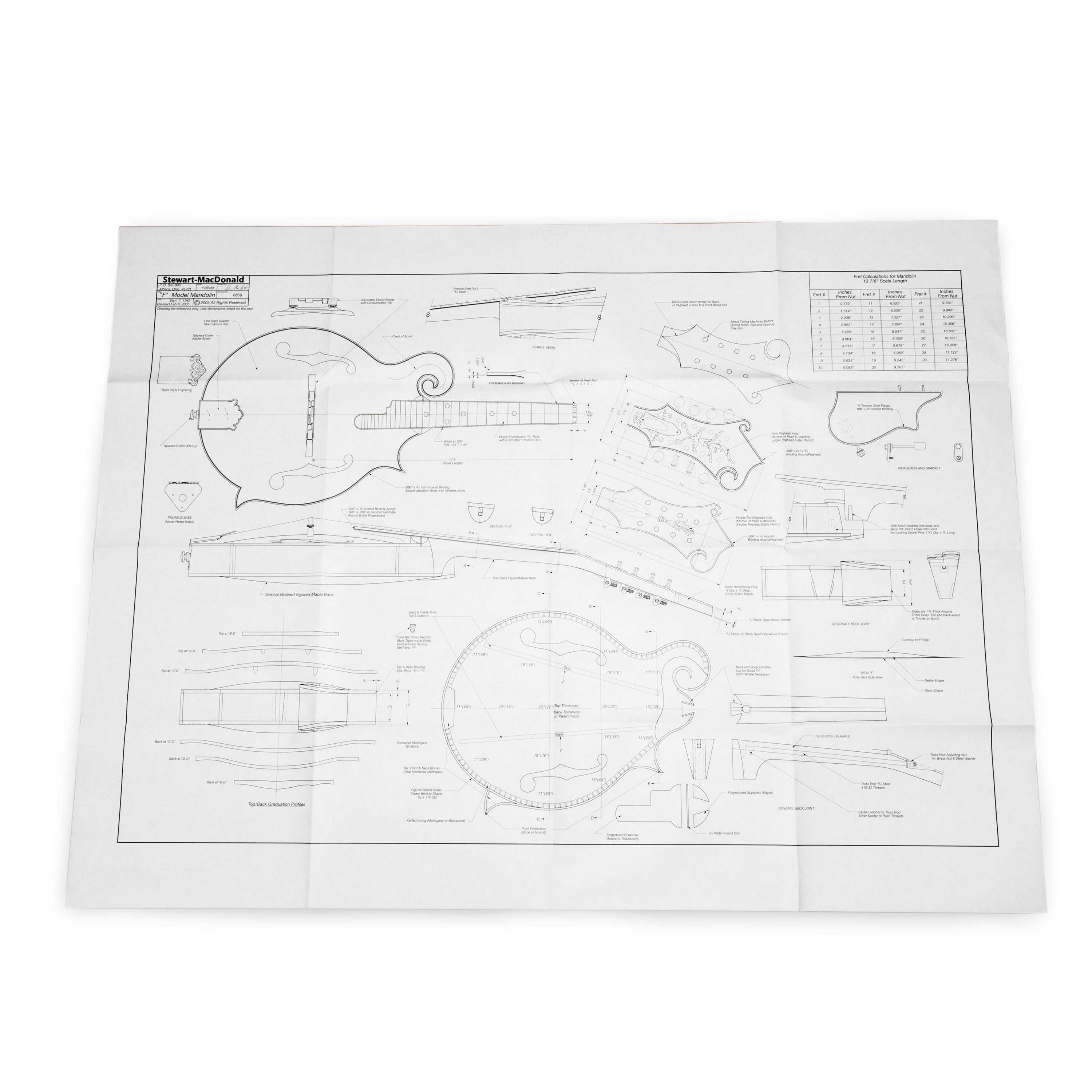 F5 Mandolin Plan
