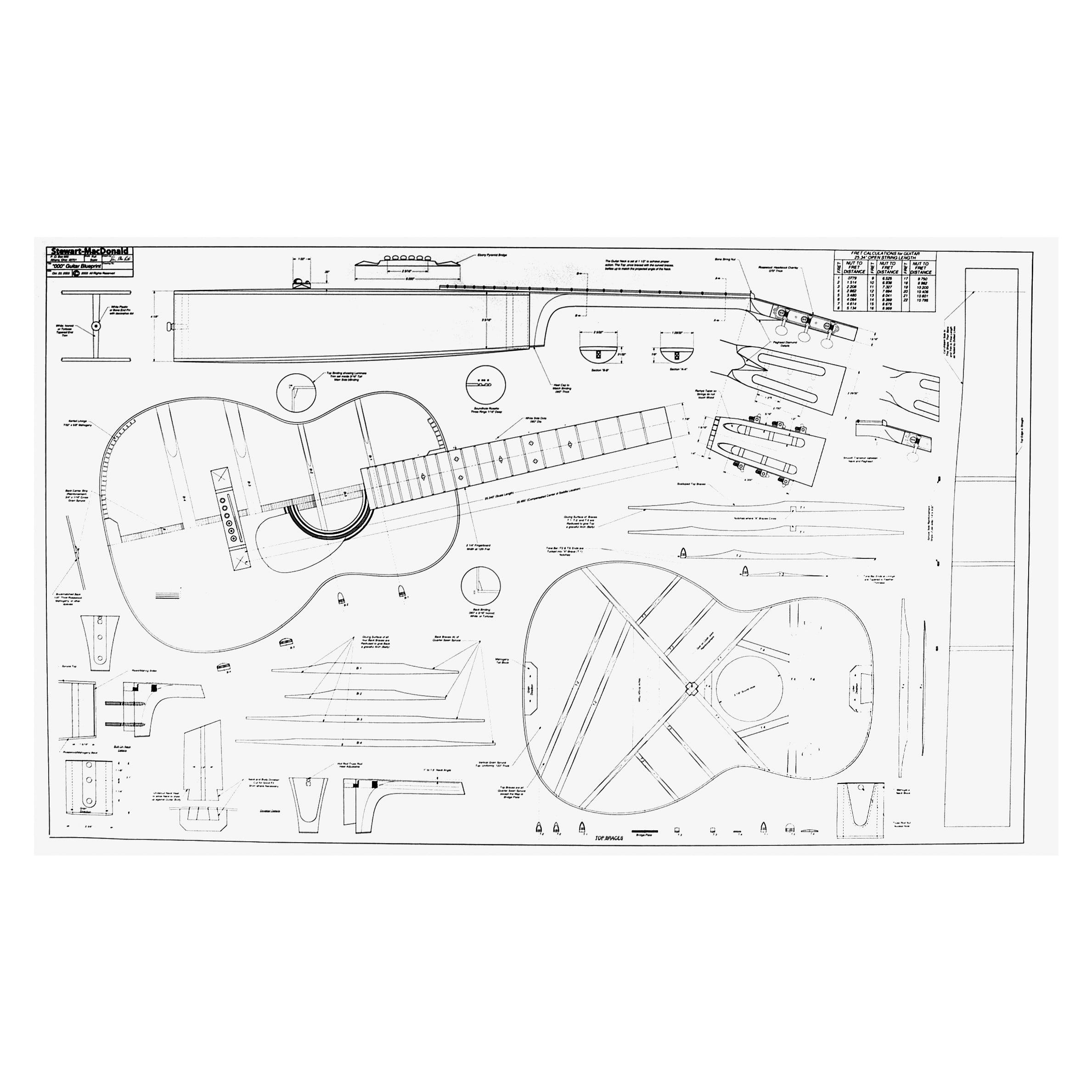 000 Guitar Plan