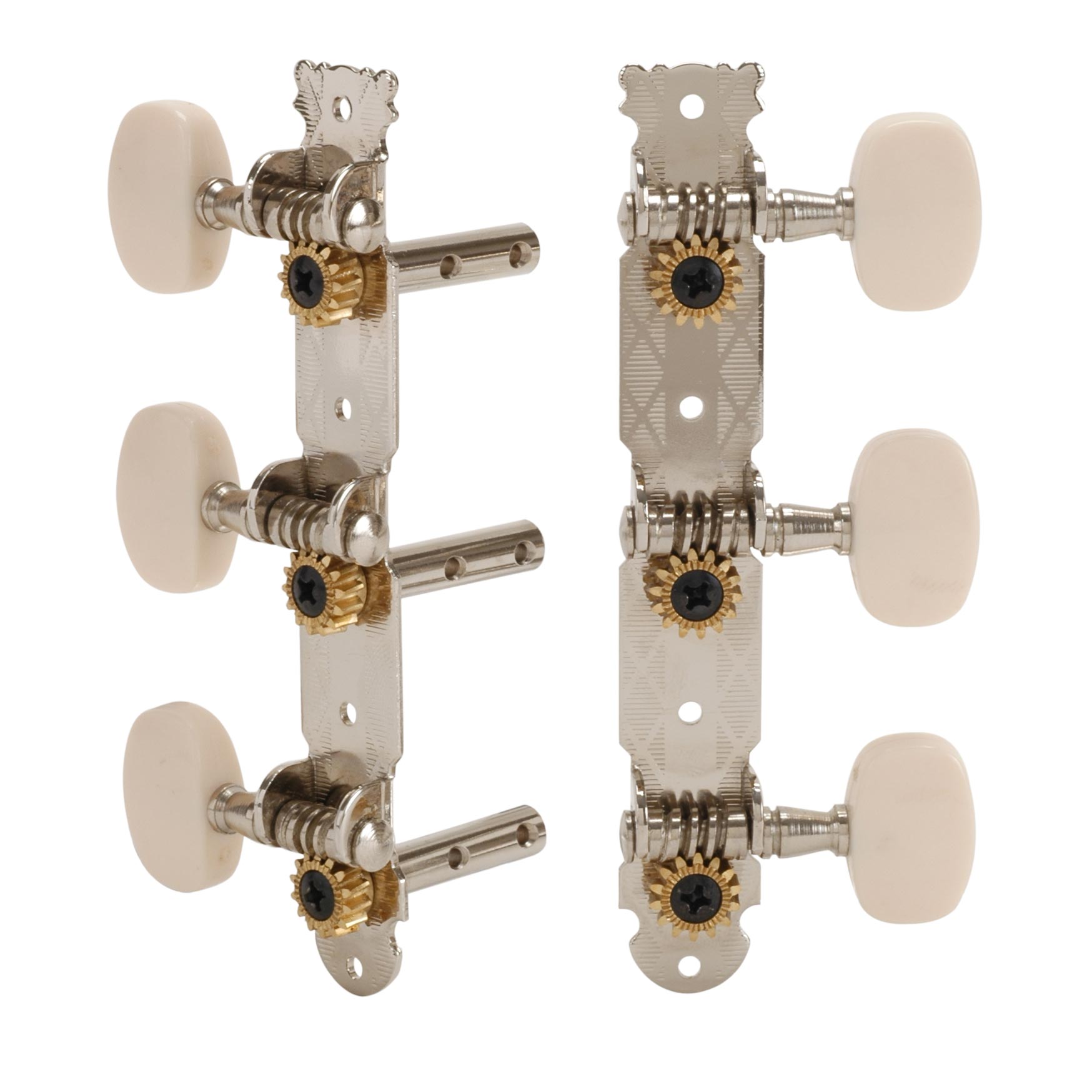 Economy 3-On-Plate Tuners