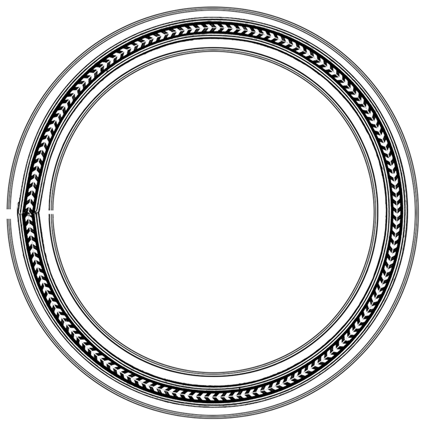 Herringbone Rosette