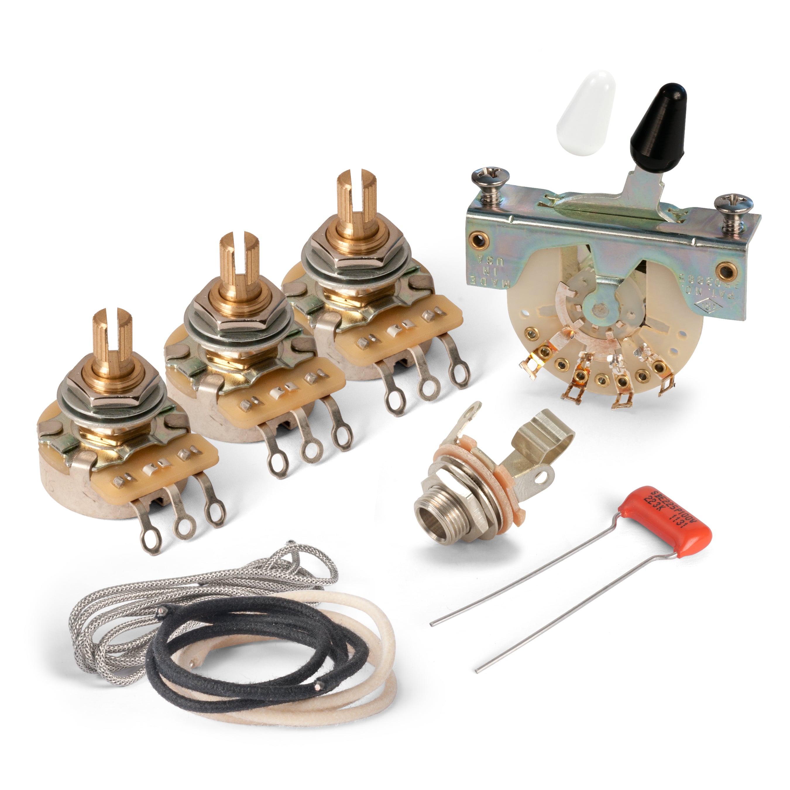 Premium Wiring Kit for Stratocaster
