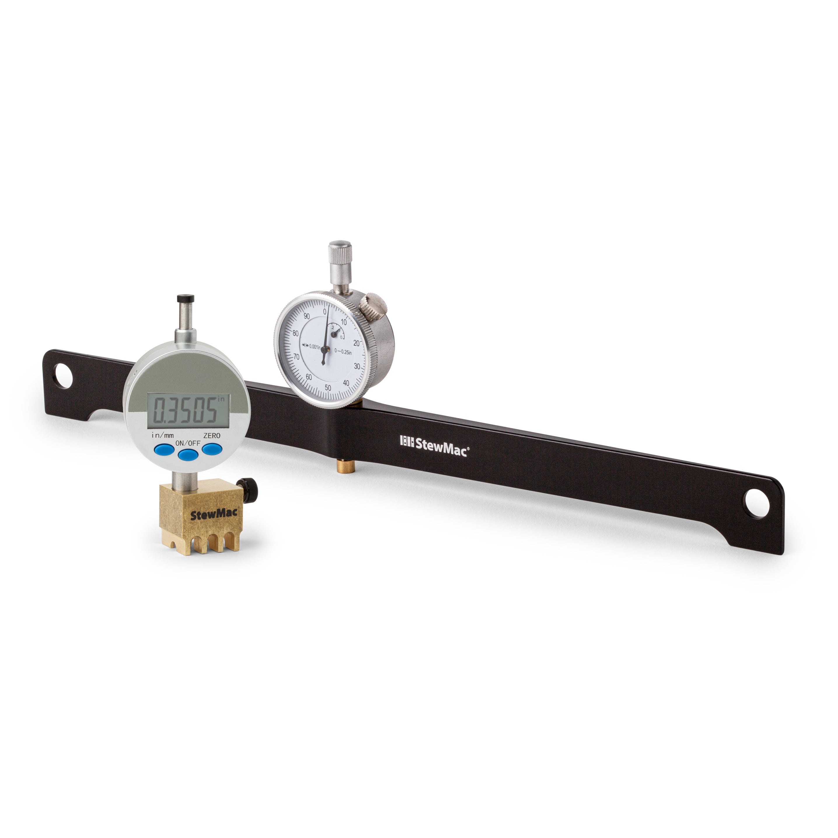 StewMac Neck Relief Gauge and Nut Slotting Gauge Set