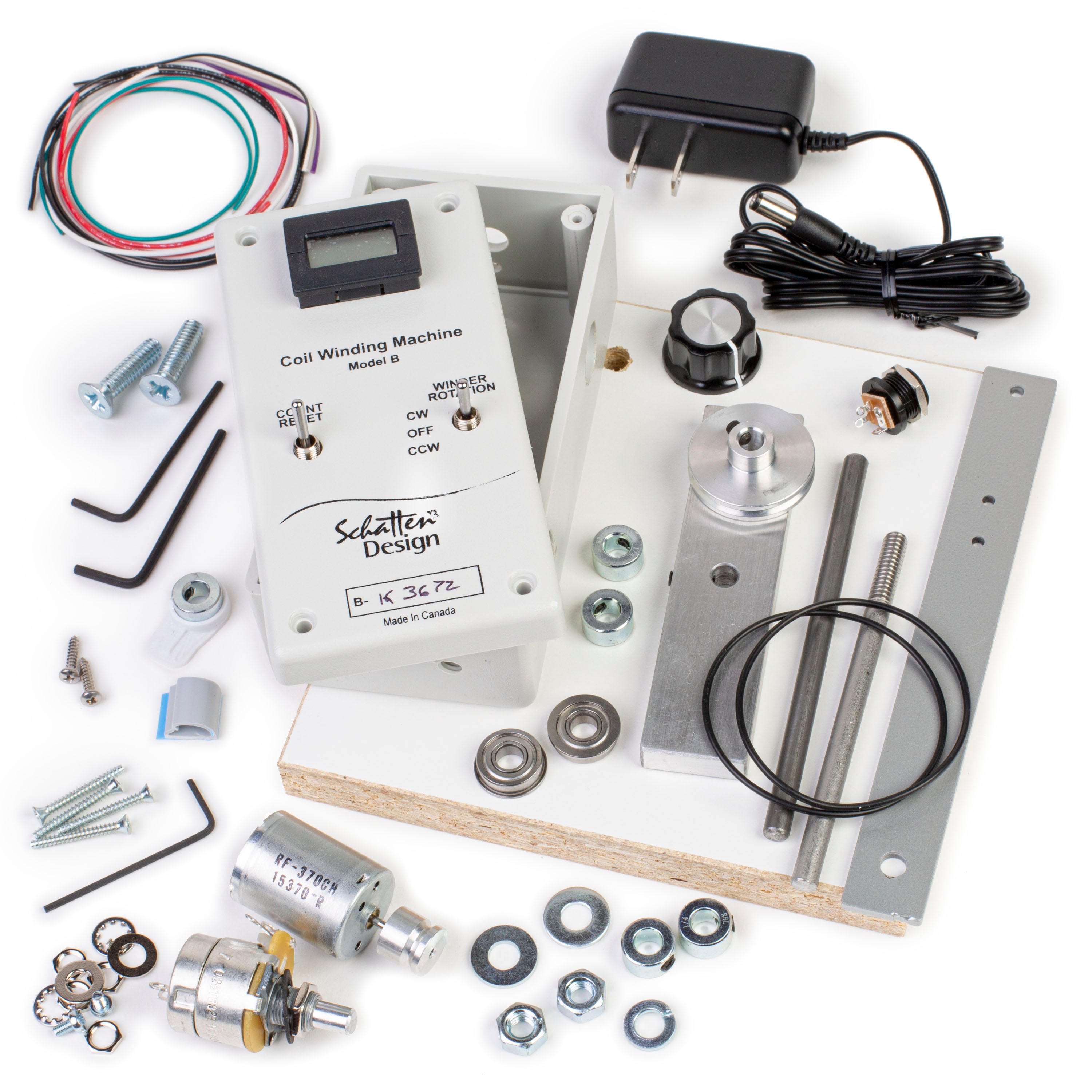 Build-Your-Own Pickup Winder, 110-volt