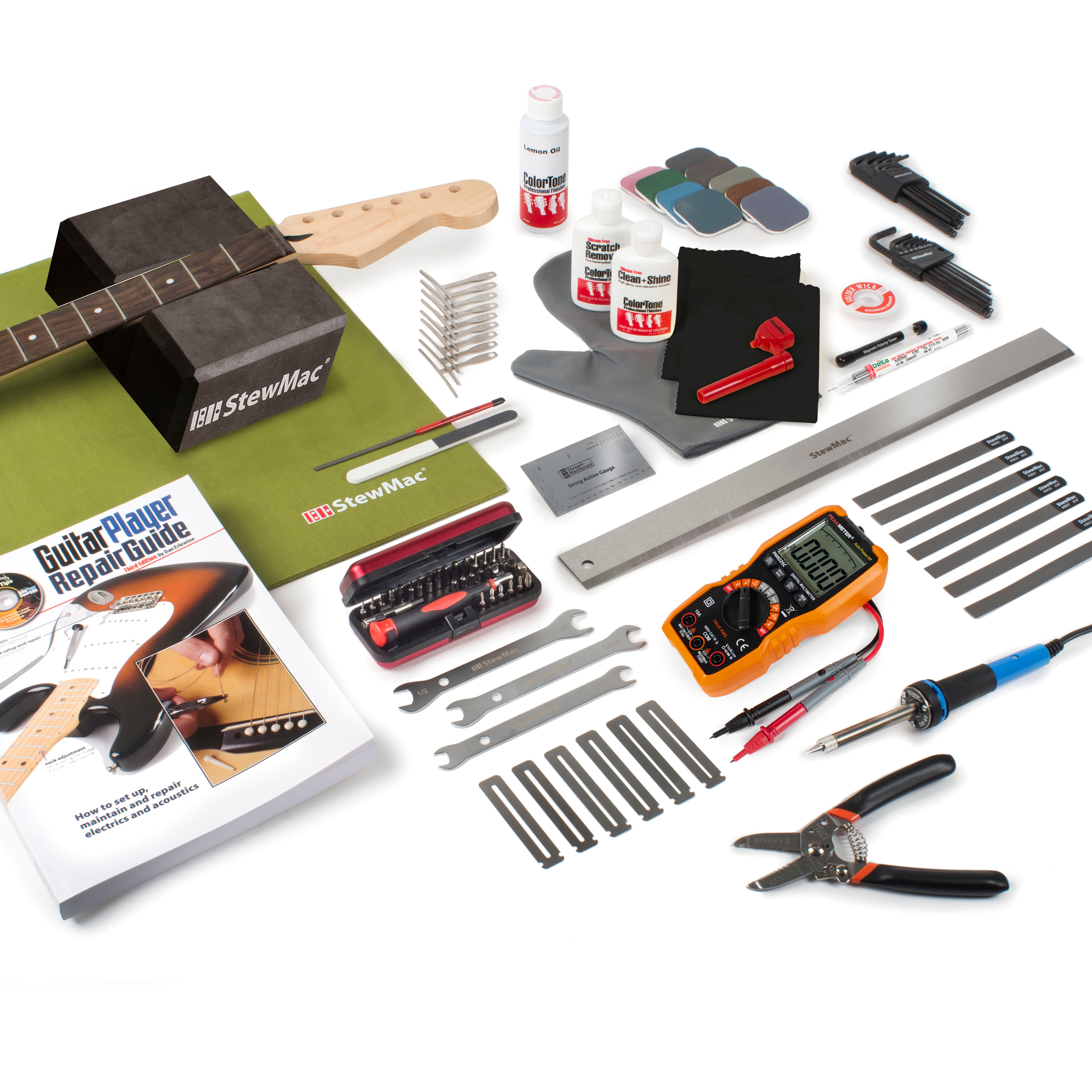 DIY Guitar Service + Setup Tool Set