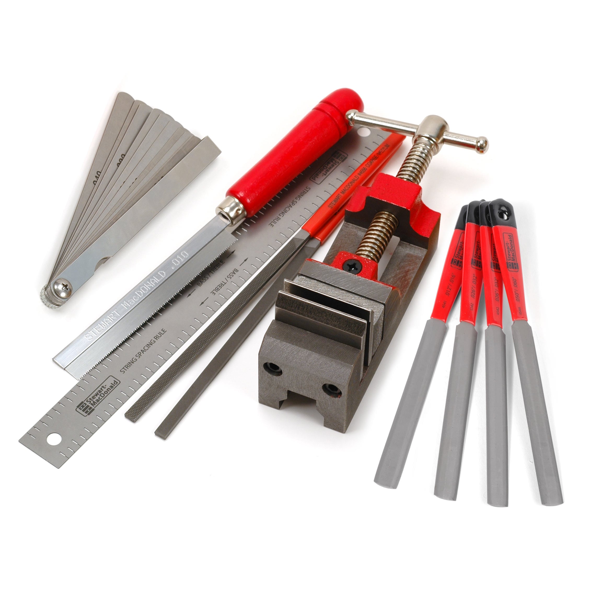 Nut + Saddle Making Tool Set