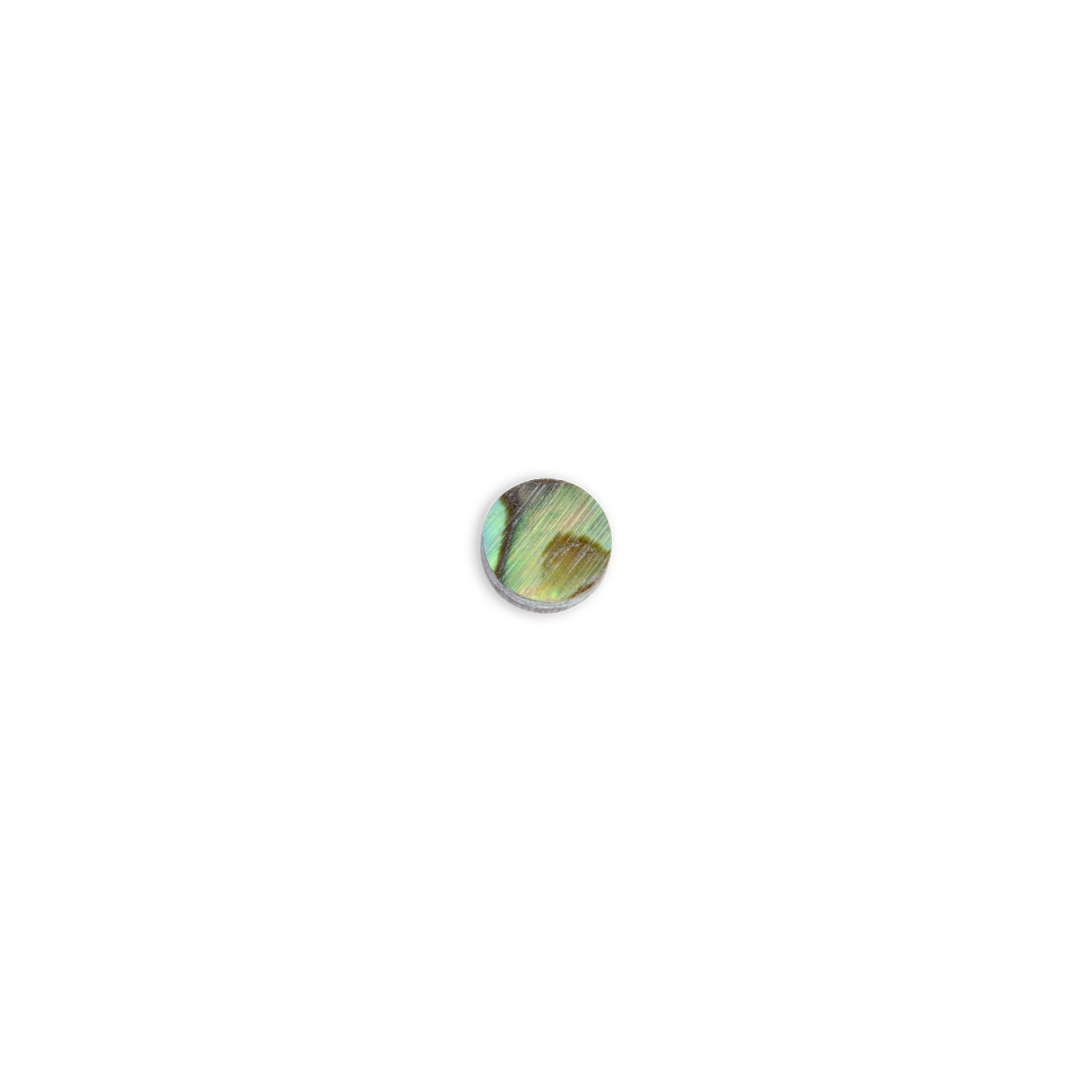 Abalone Dots, 4mm (5/32") dia.