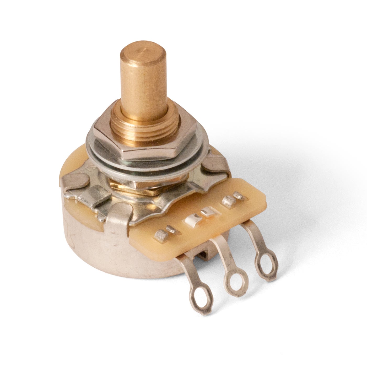 CTS Control Pots, Solid shaft, 250K-ohm (CTS #450S 3487)