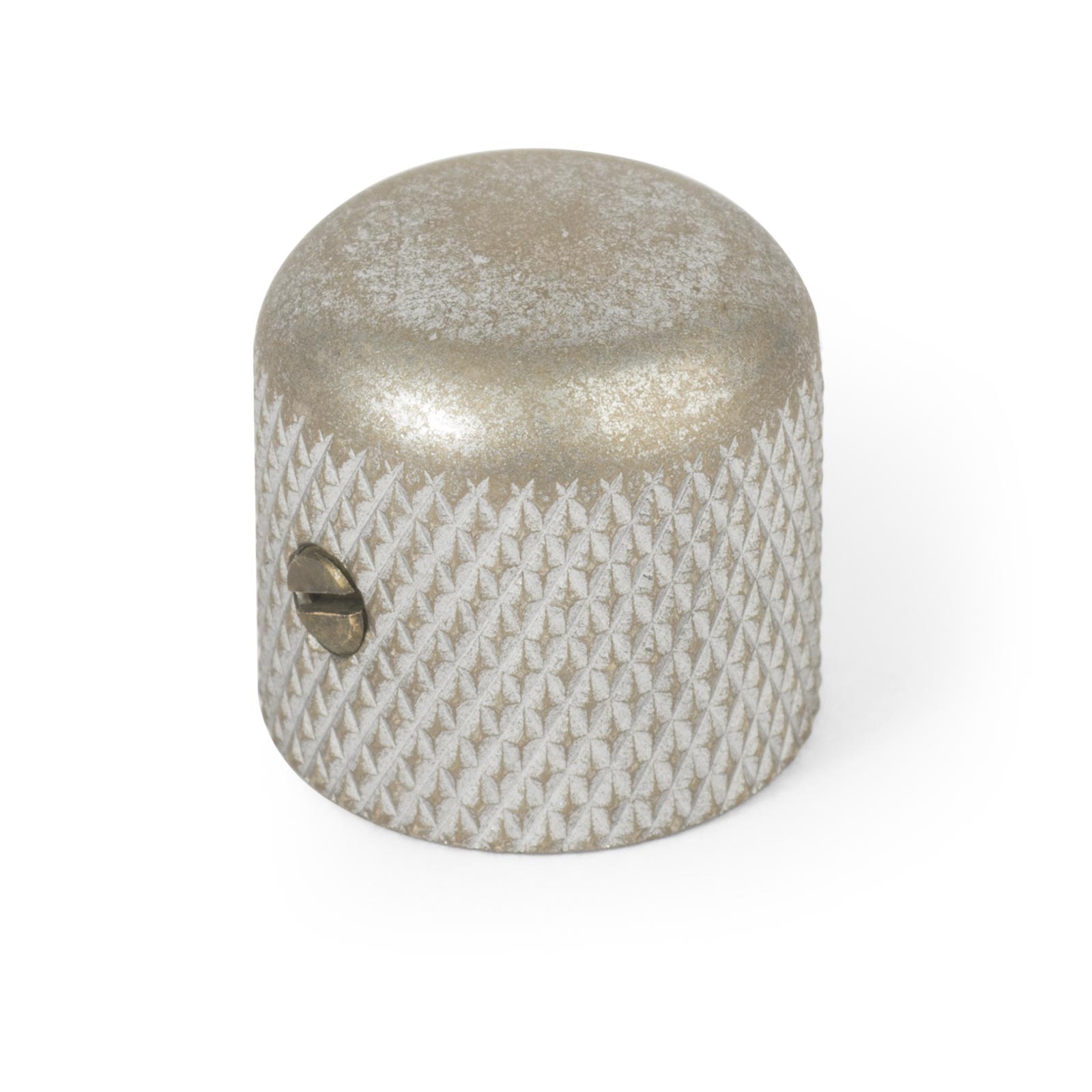 Gotoh Dome Knob, Relic Chrome, 1/4" shaft