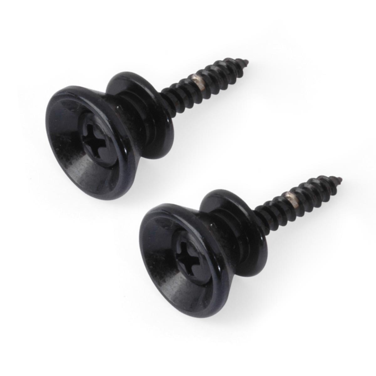 Gotoh Strap Buttons, Black, set of 2