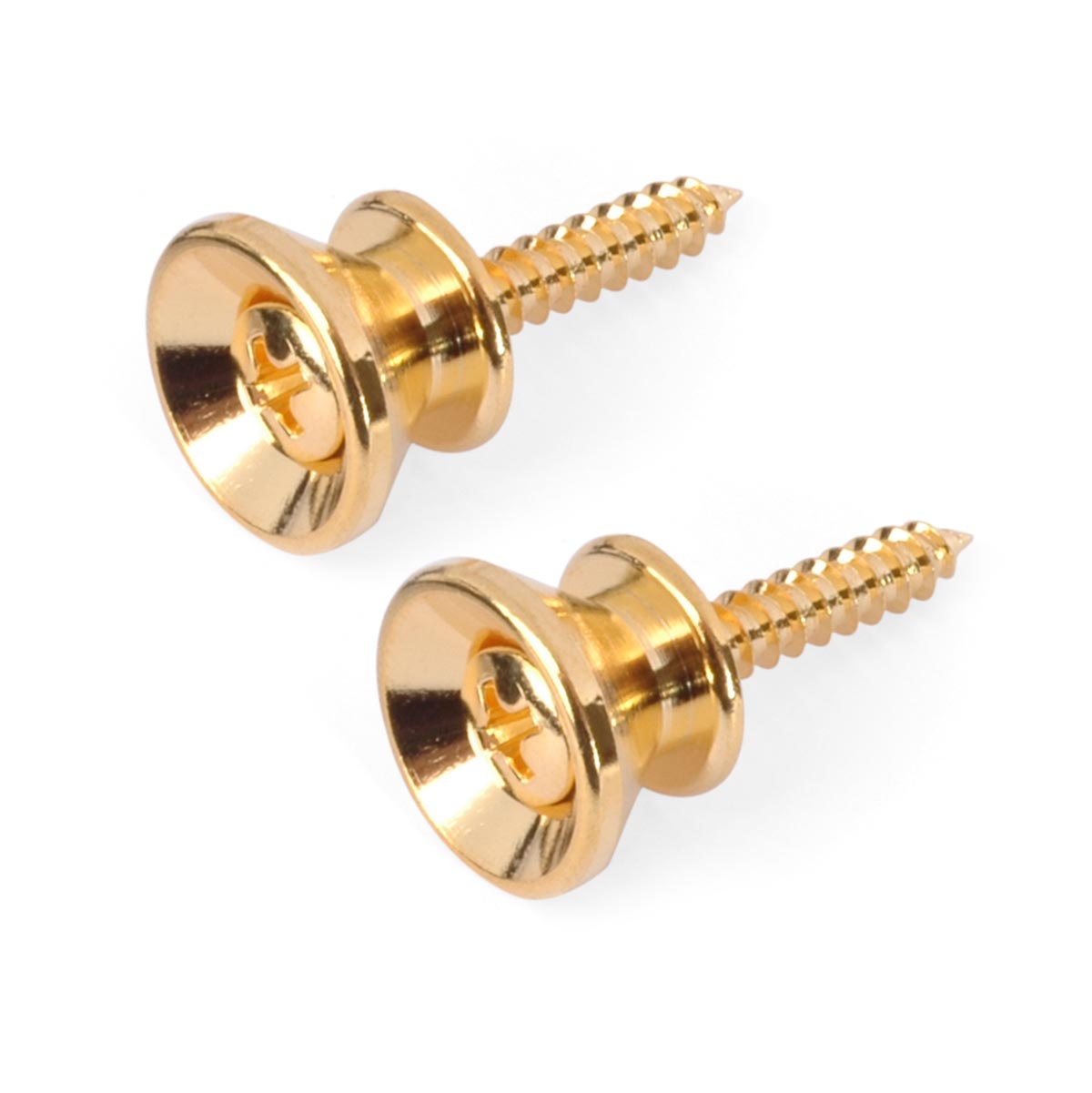 Gotoh Strap Buttons, Gold, set of 2