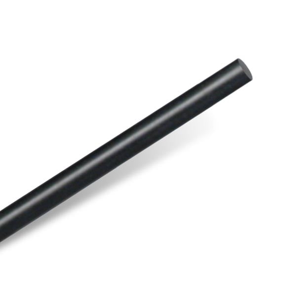 Plastic Side Dot Material, Black, 1/16" diameter