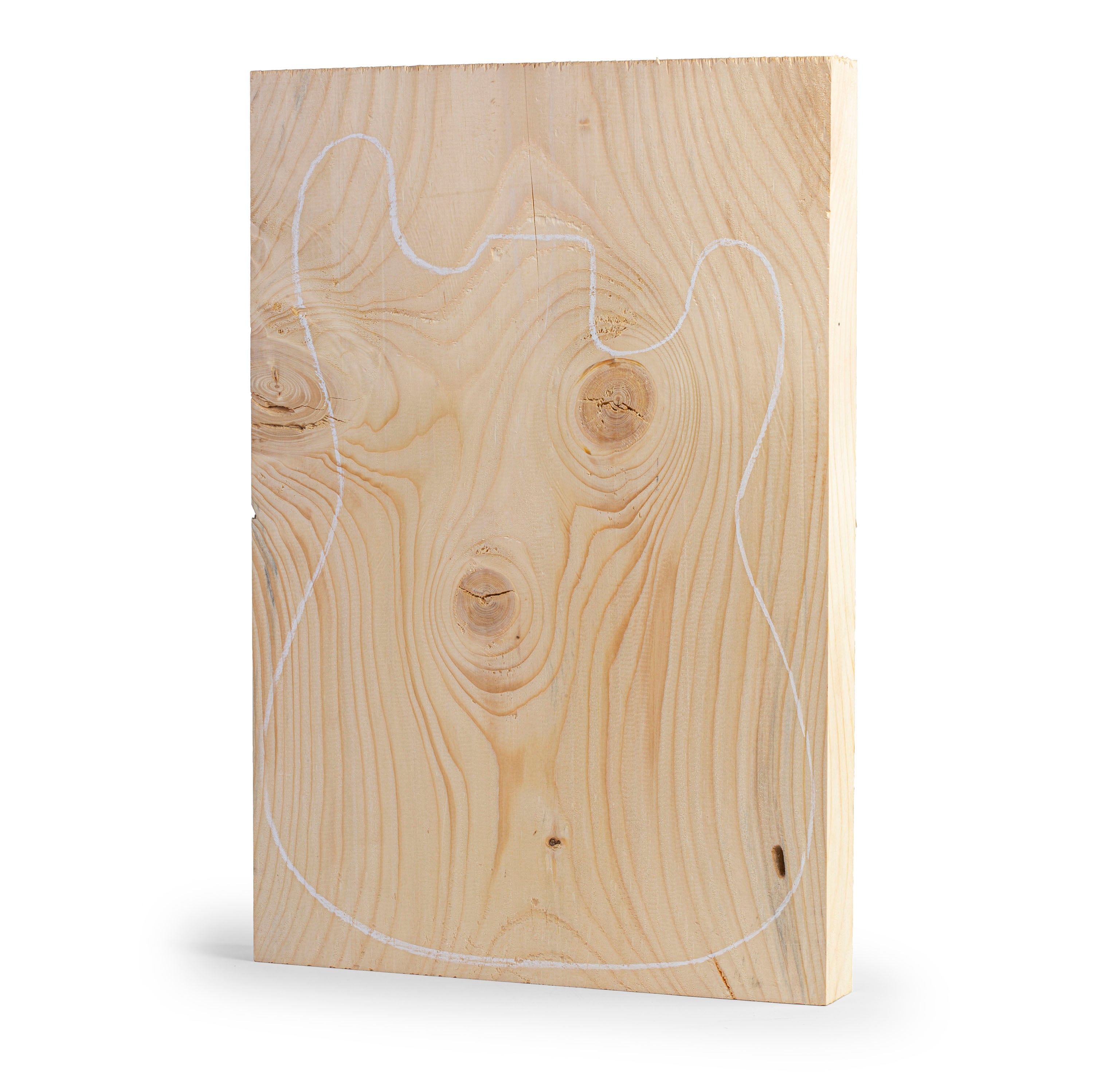 Knotty Pine Body Blank