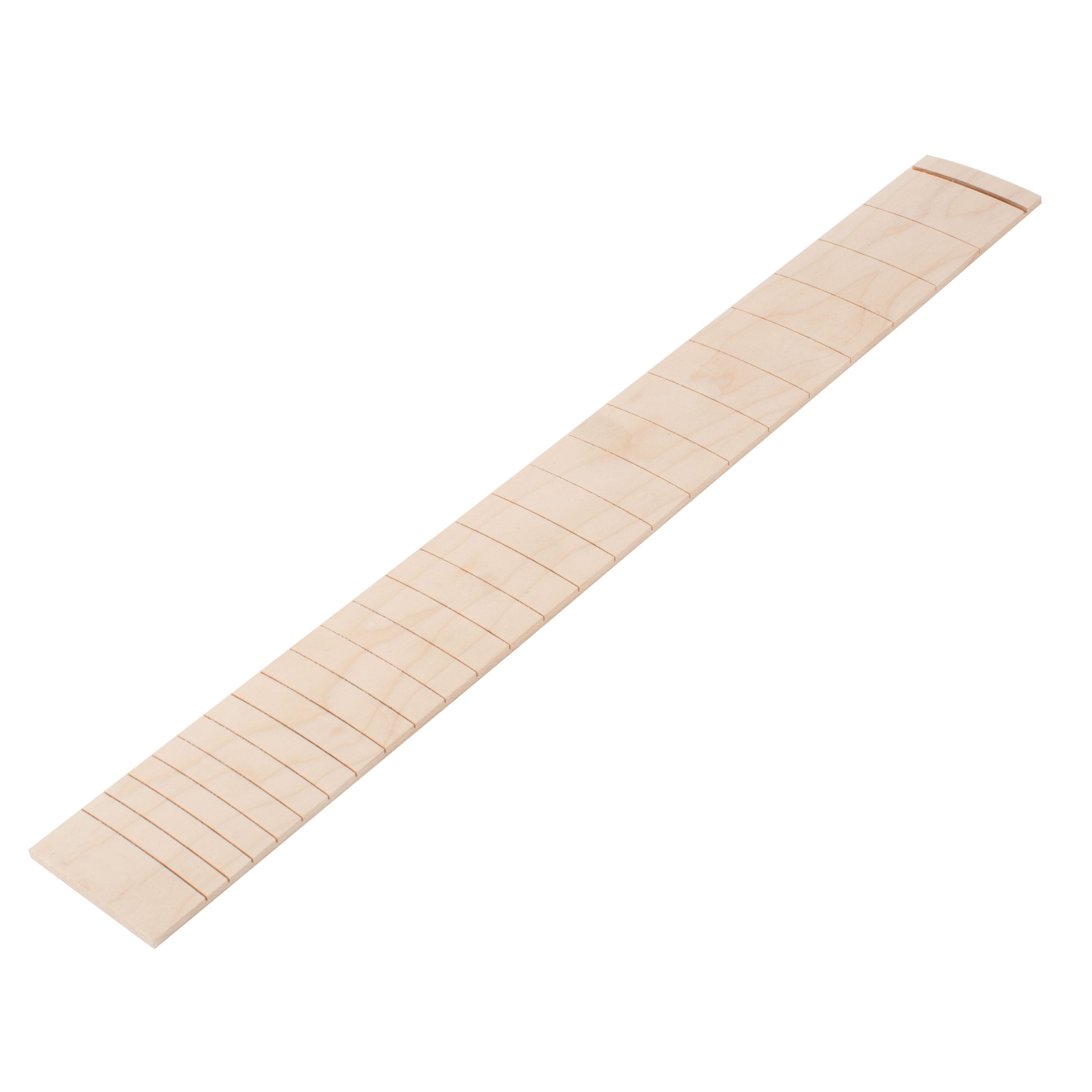 Slotted Fingerboard for Fender Guitar, 12" Radius, Maple