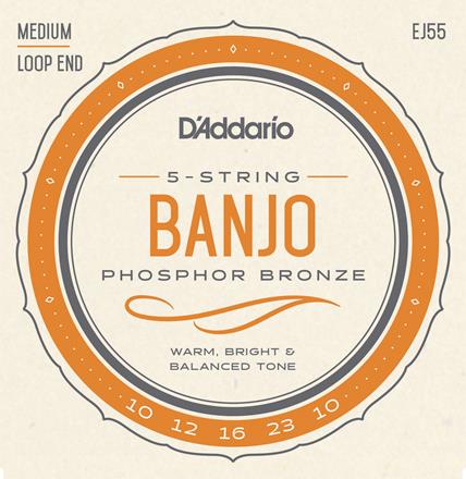 D'Addario Phosphor Bronze Banjo Strings