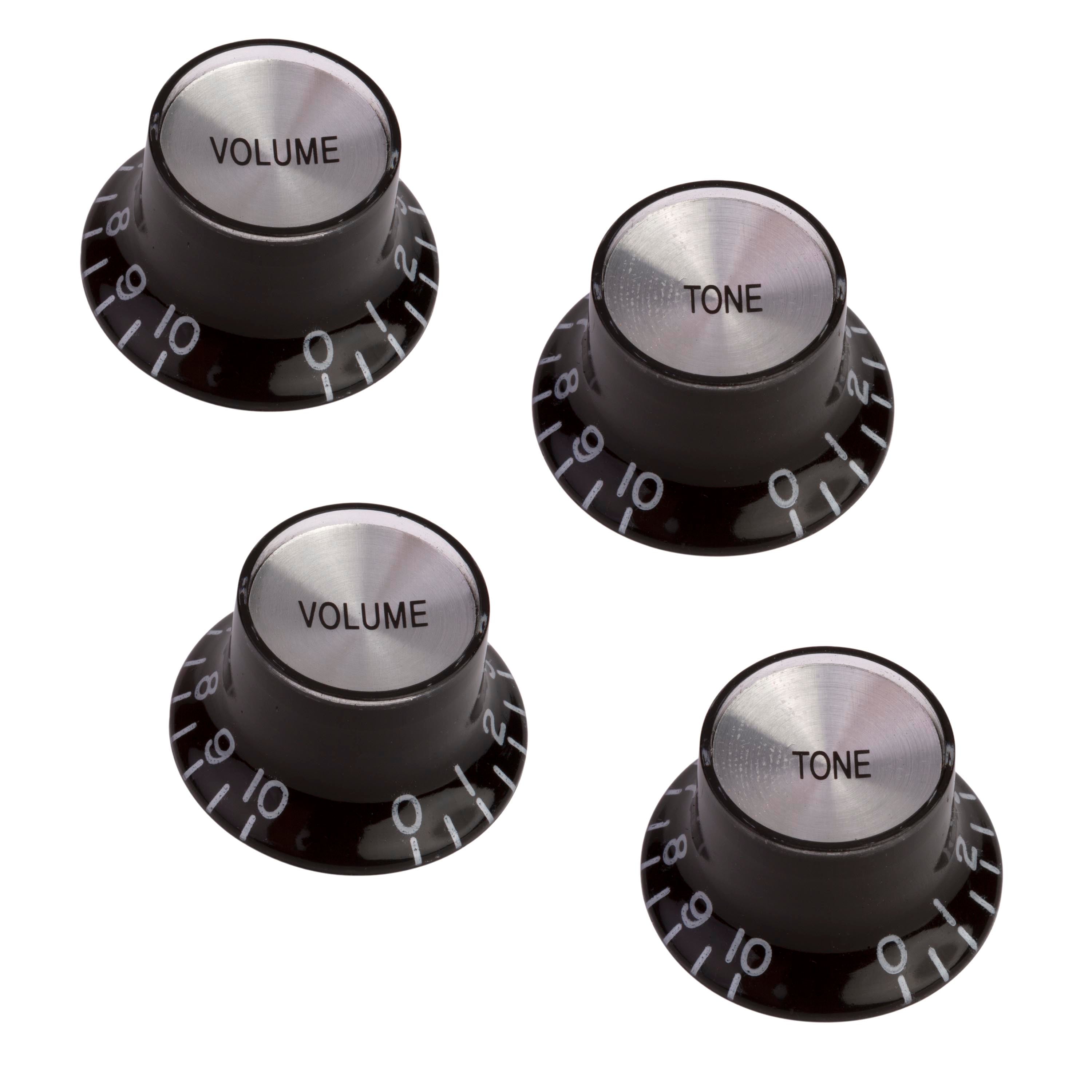 Gibson Accessories Top Hat Knobs with Metal Inserts