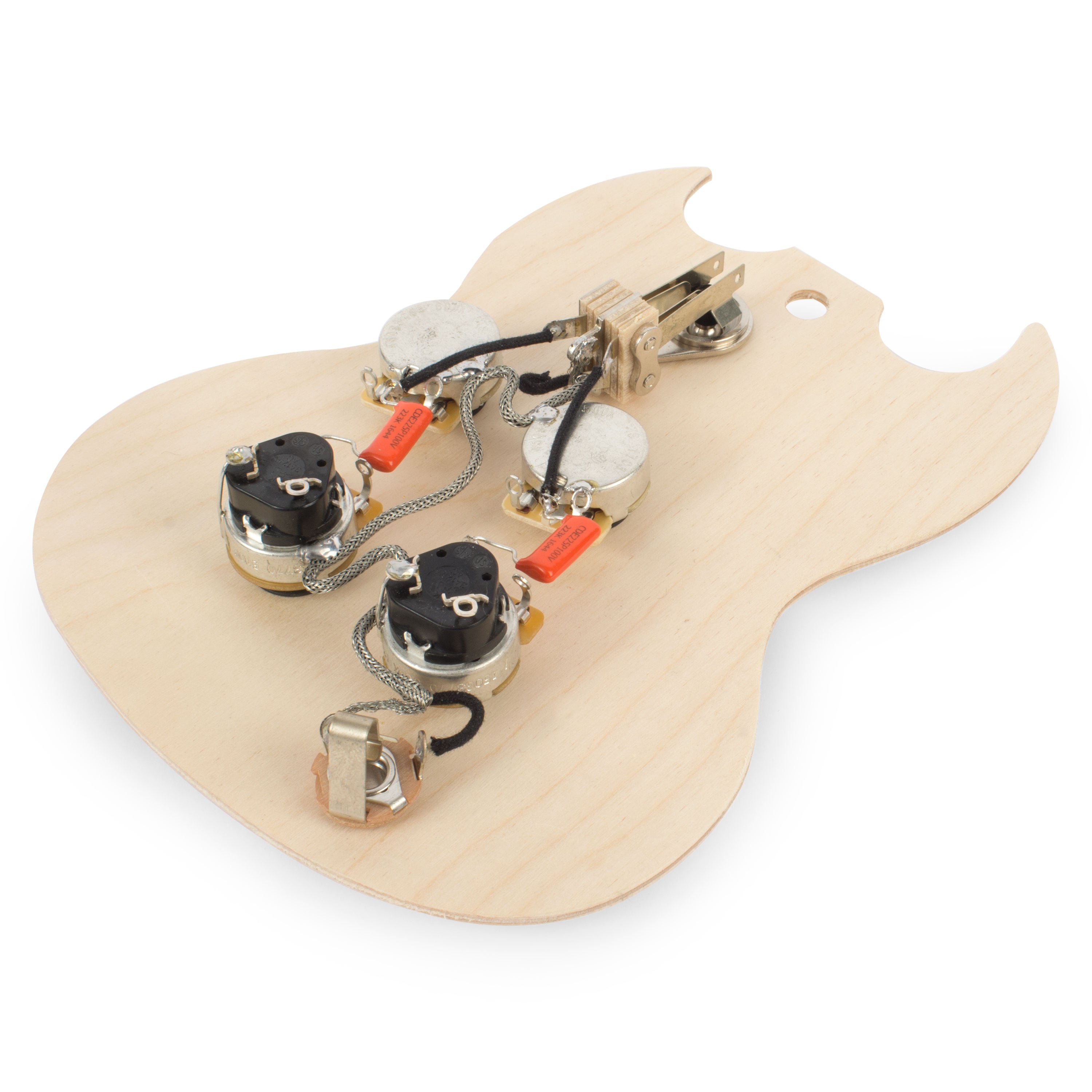 Golden Age Pre-wired Harness for Gibson&reg; SG&reg; with Push-pull Pots