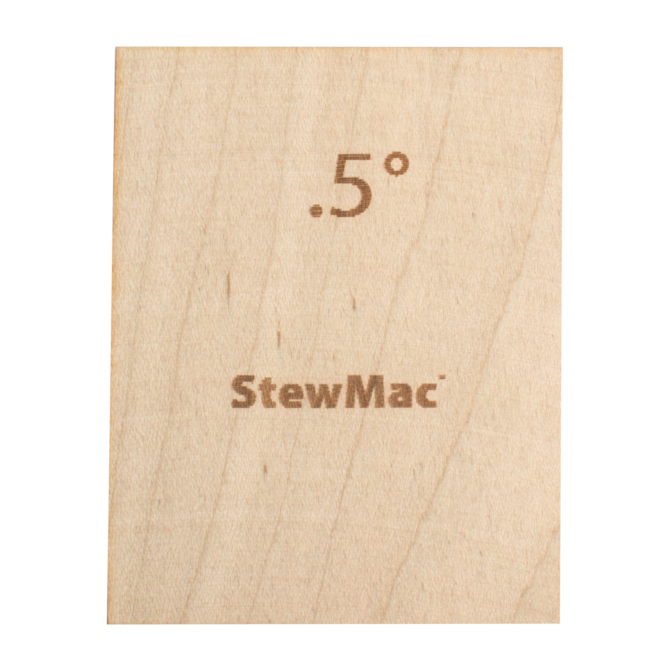 StewMac Neck Shims for Guitar, Blank, 0.50 degree