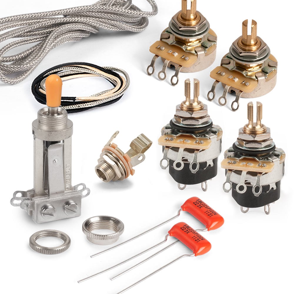 Premium Wiring Kit for Gibson&reg; Les Paul&reg; with Push-pull Pots