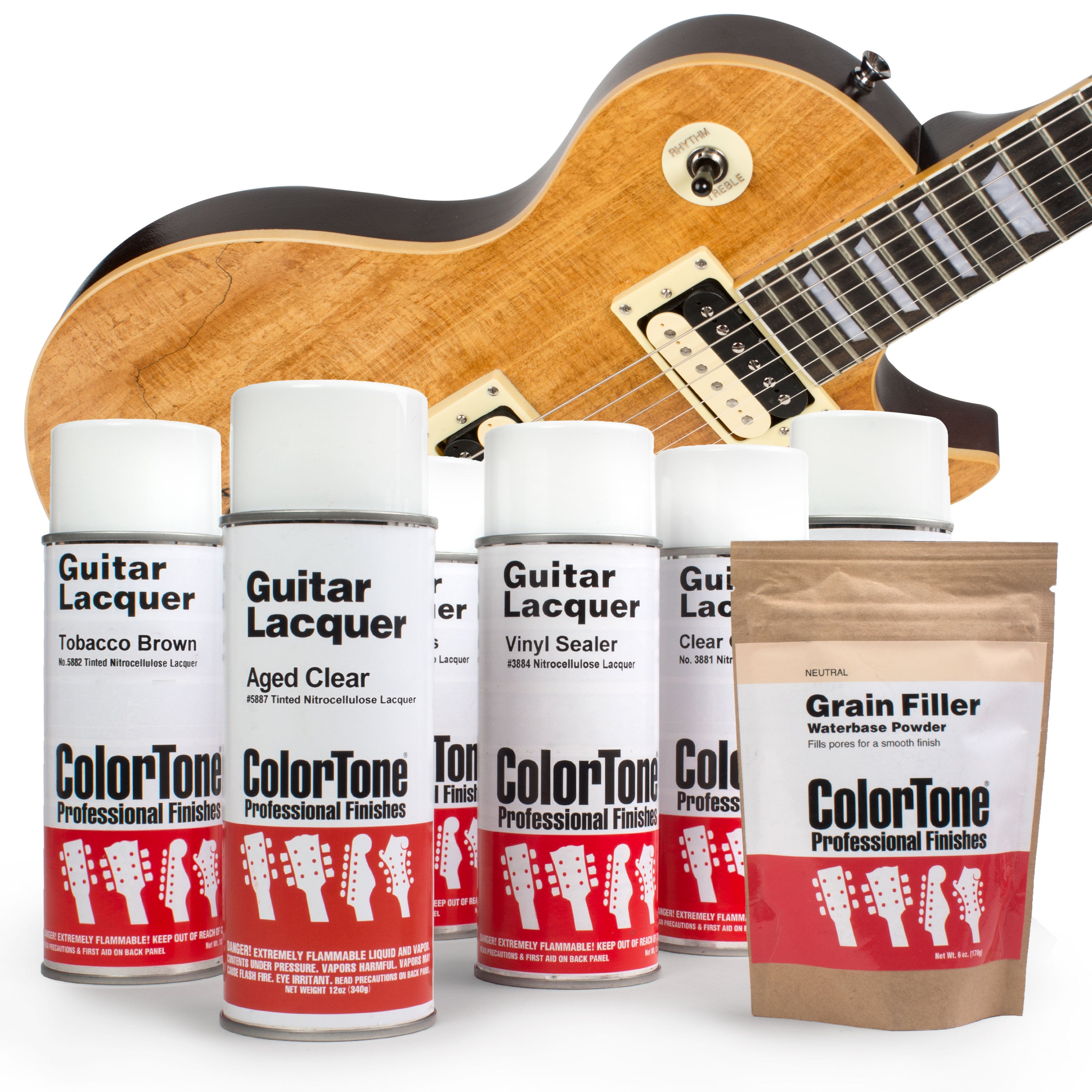 ColorTone Aerosol Finishing Set for Dark Back