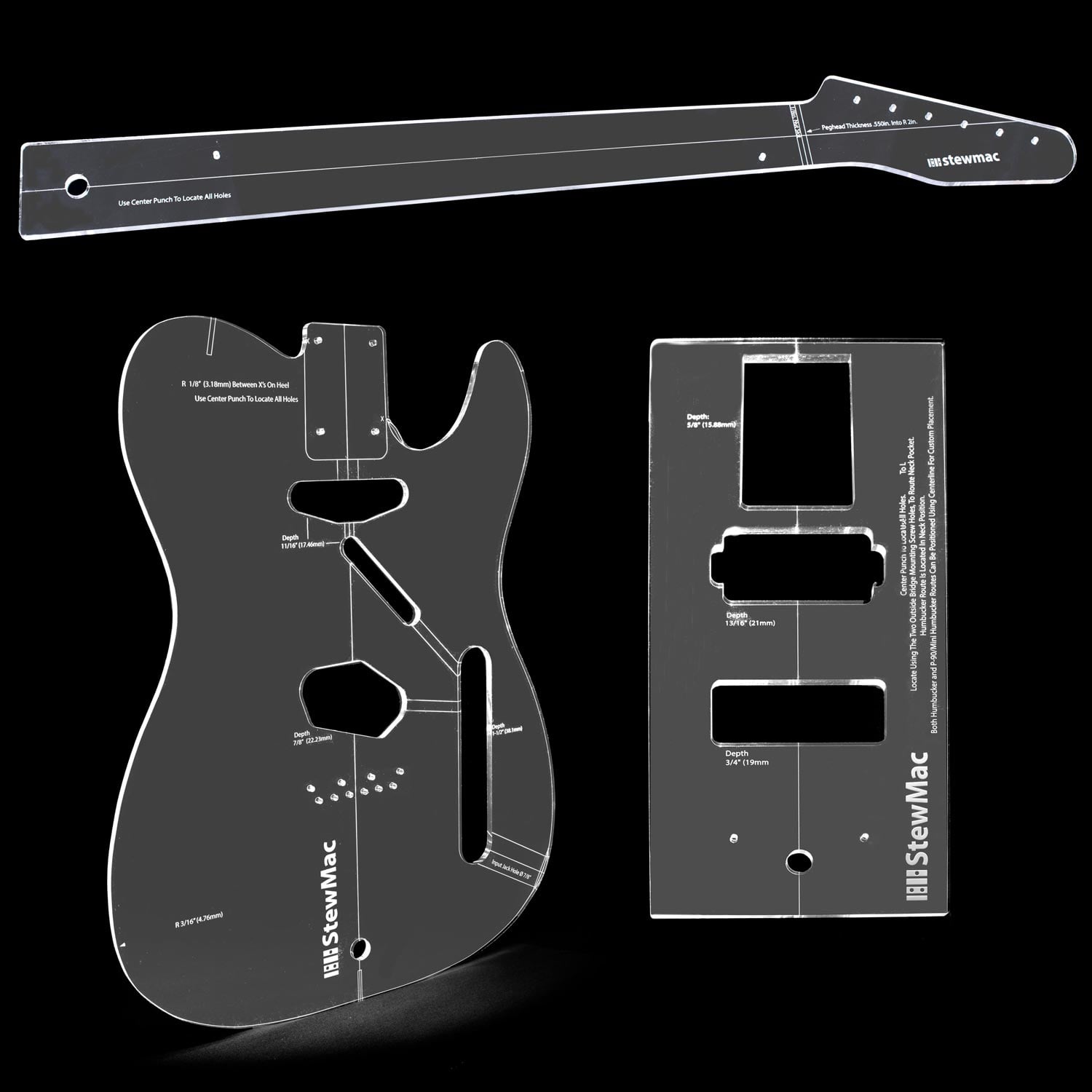 Routing Template for Vintage Tele