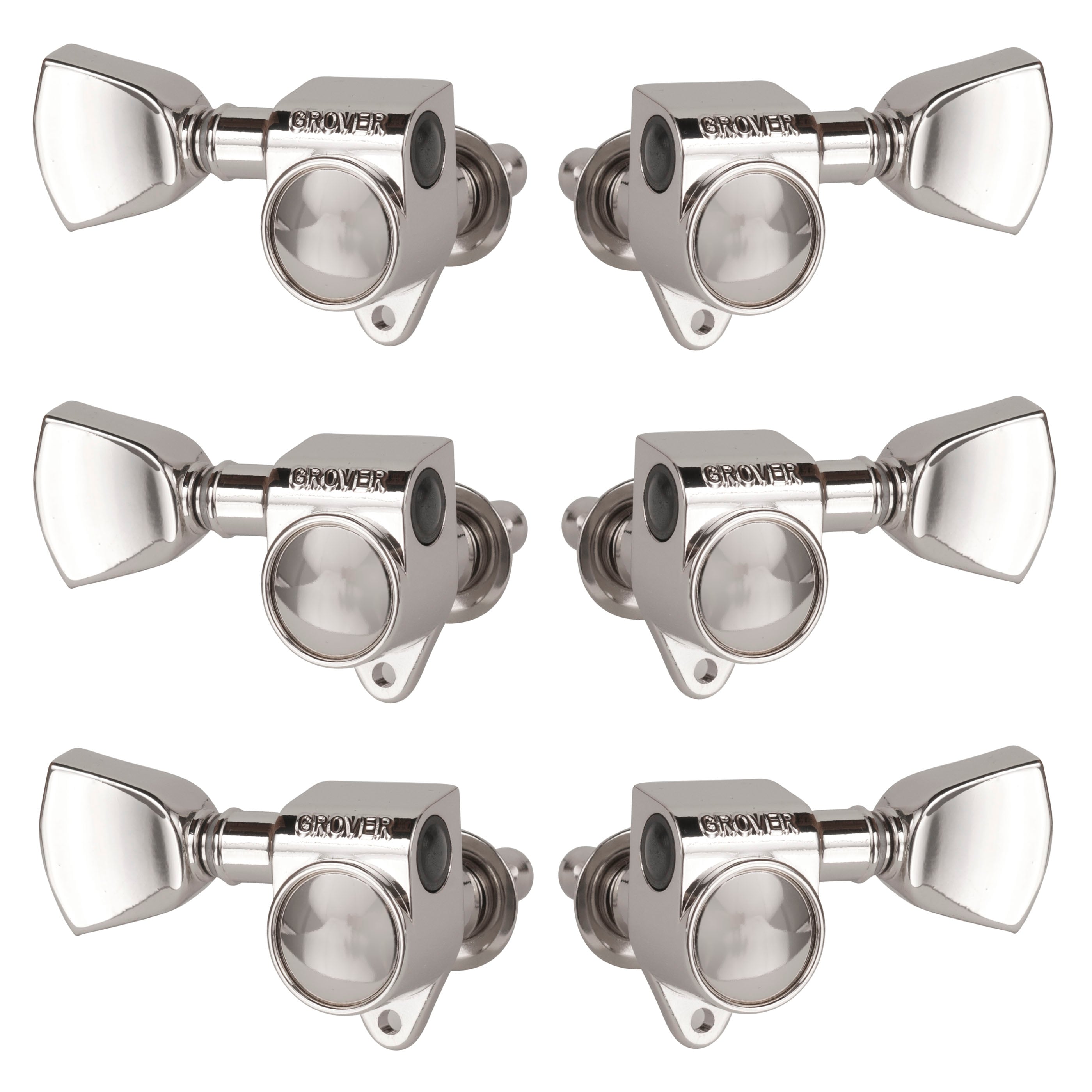 Grover Keystone Rotomatics (102 Series) 3+3 Tuners, Nickel