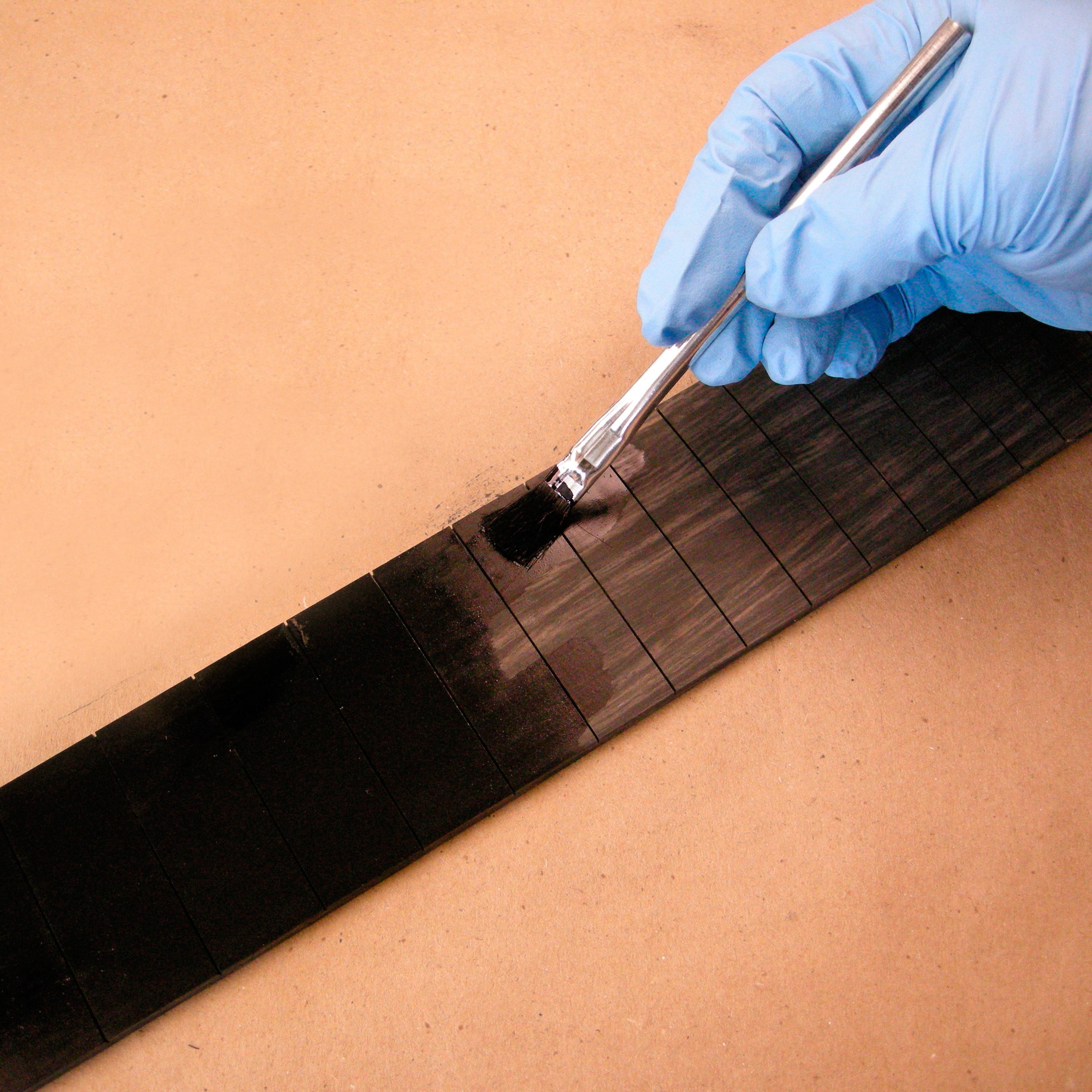 Black Fingerboard Stain