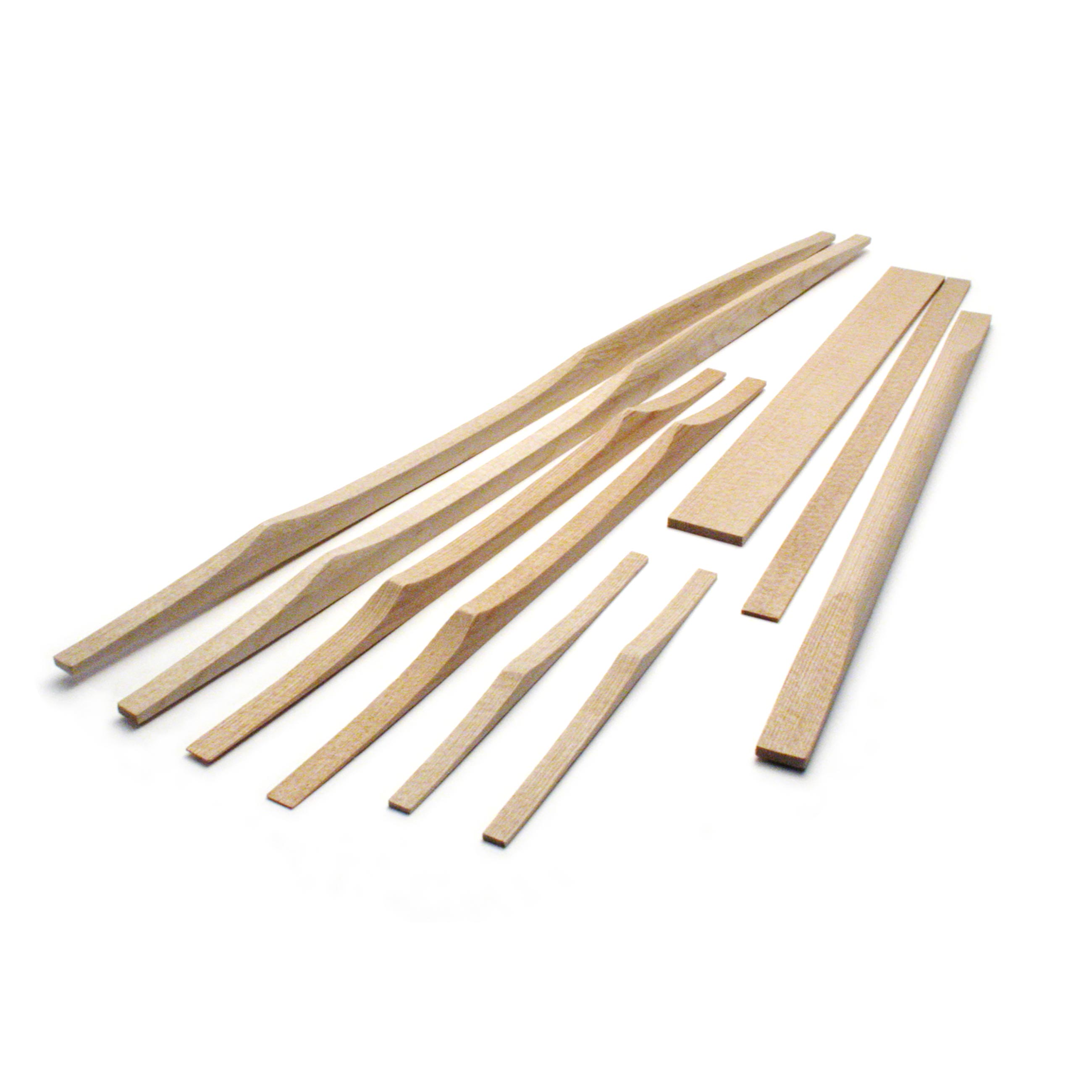 Shaped Braces for Dreadnought Guitar, Soundboard braces