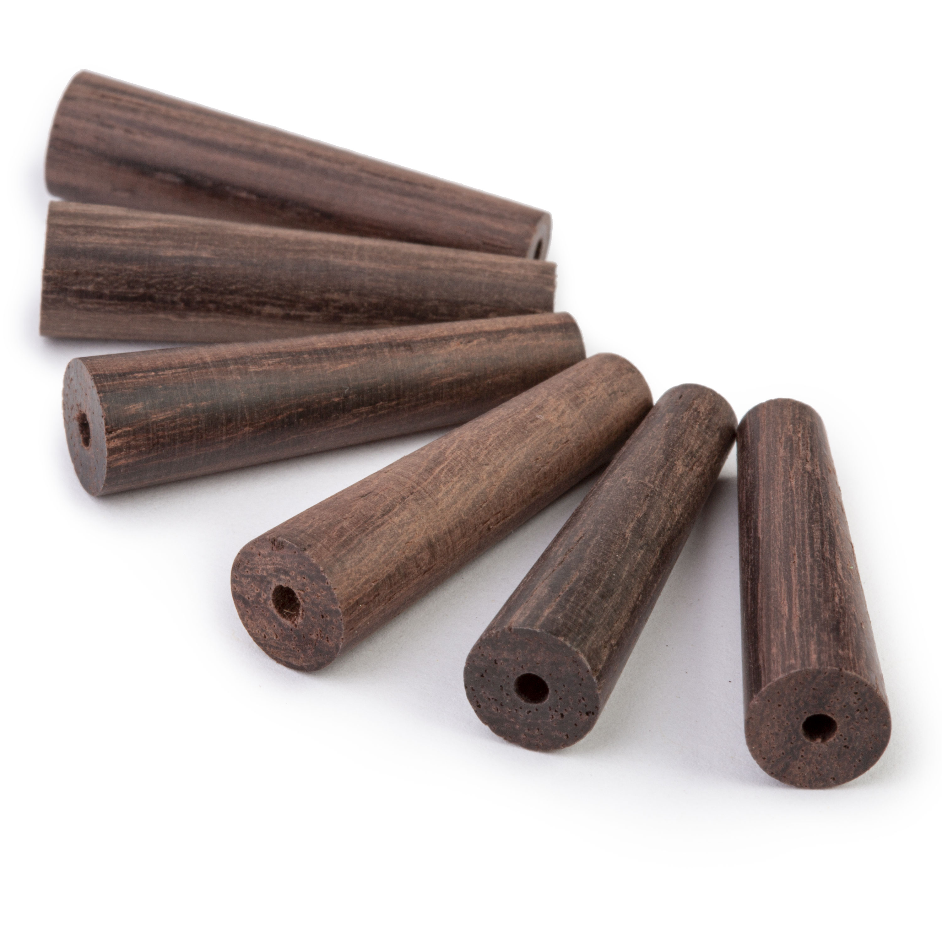 Bridge Pin Hole Repair Plugs, Rosewood, Set of 6