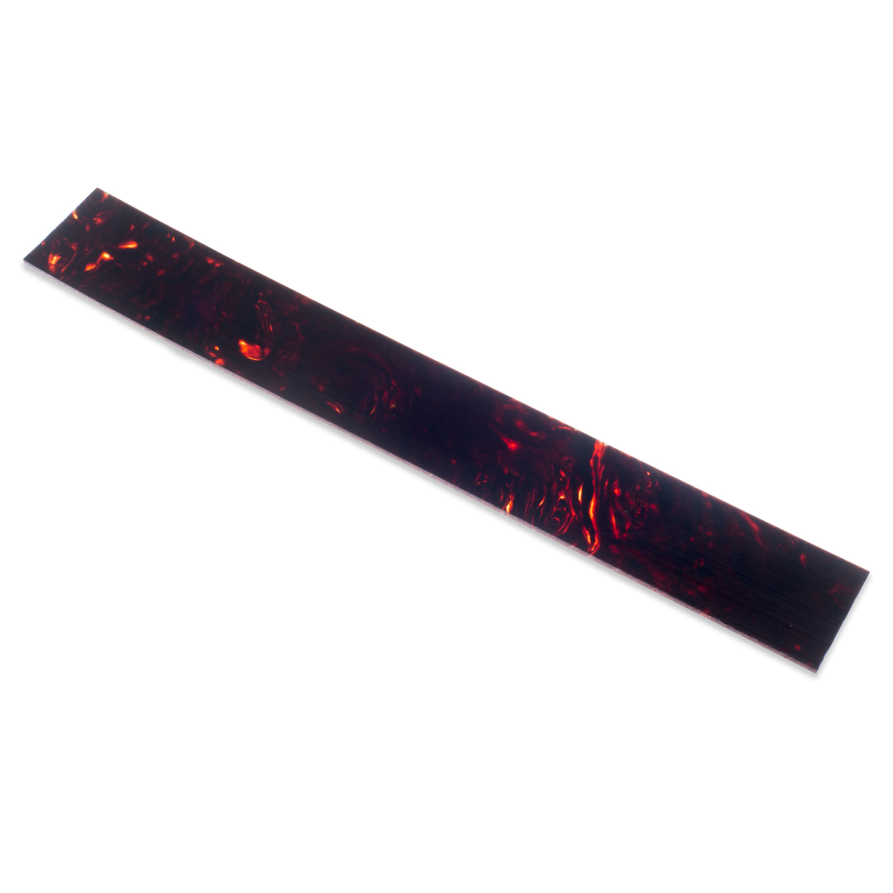 Celluloid Guitar Trim Blanks, Brown Tortoise, 0.070" thick