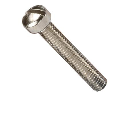Polepiece Screw, Nickel, M3 x 0.5 thread for imported pickups