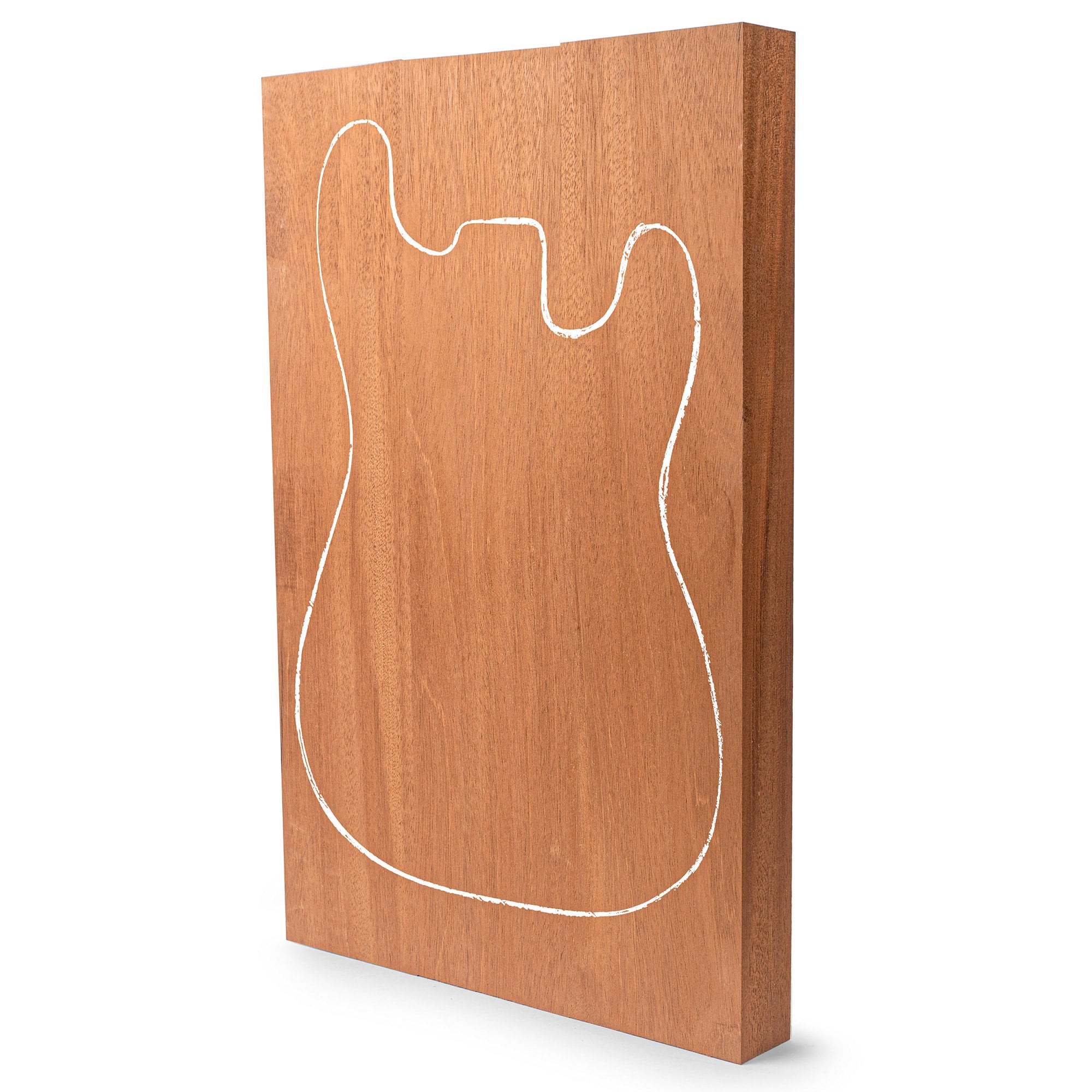 Honduran Mahogany Body Blank, 3-Piece