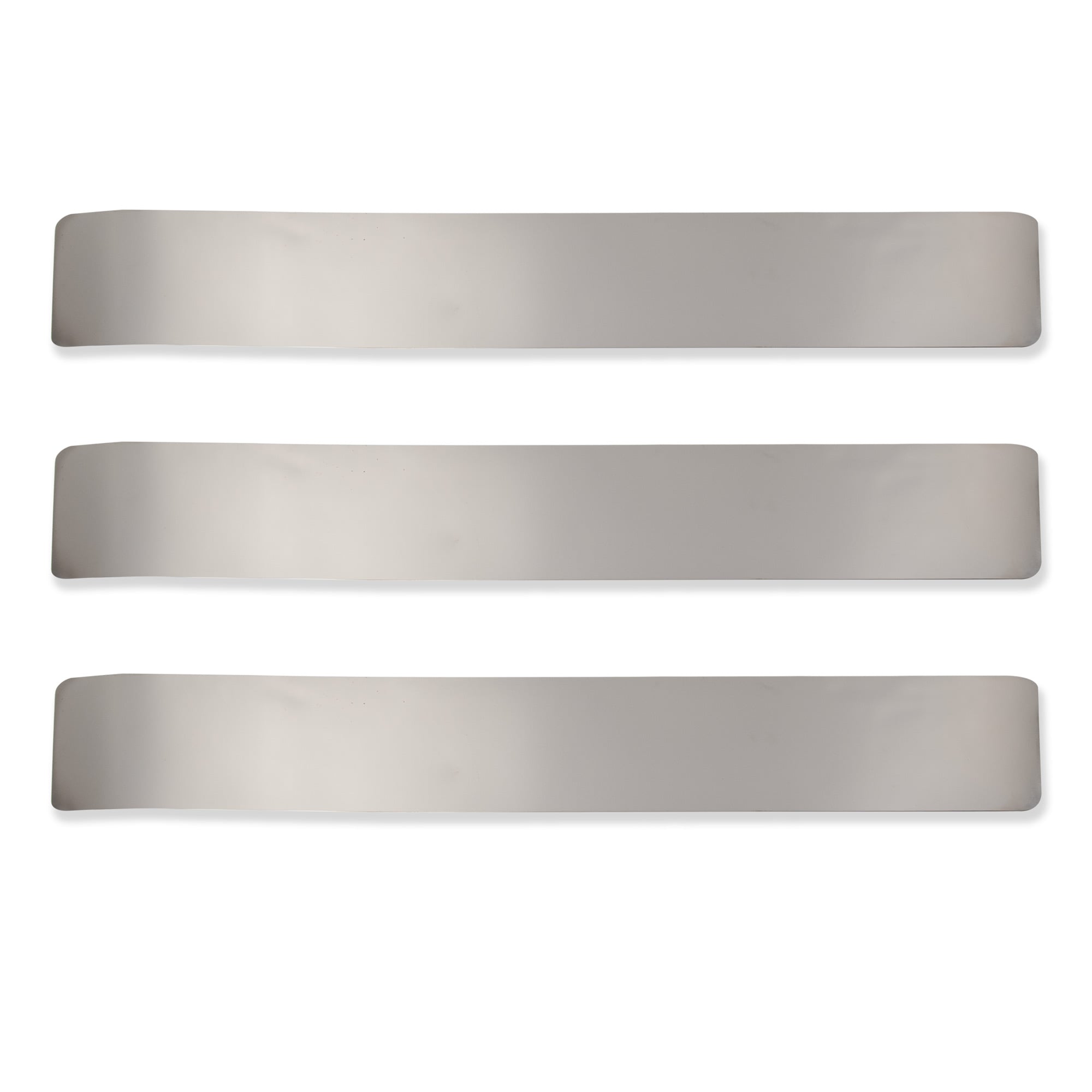 Stainless Steel Straps for Acoustic Side Bending Machine, 3 Pack