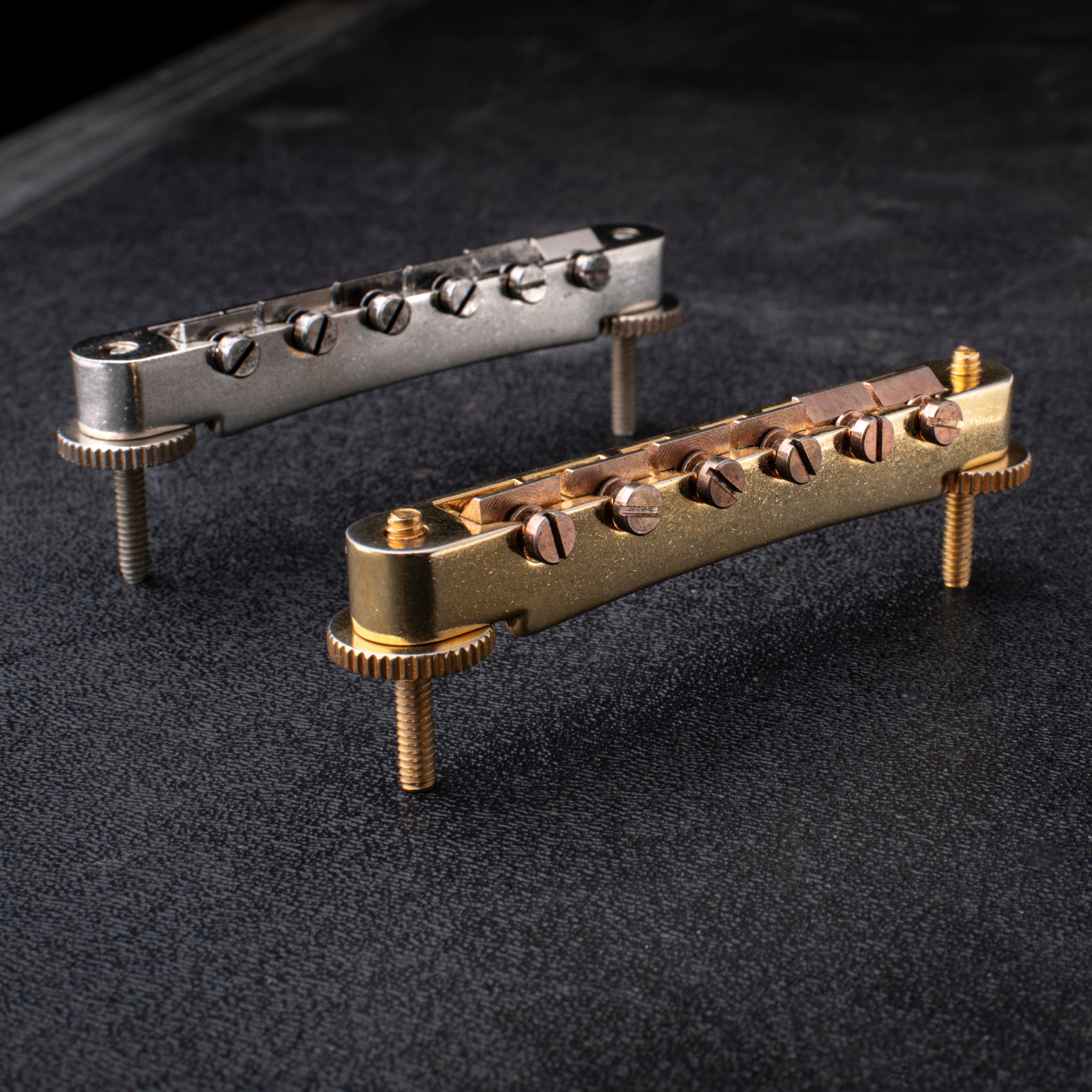 GuitarSlinger Cryocated Aged Non-Wire ABR-1 Tune-o-matic Bridge