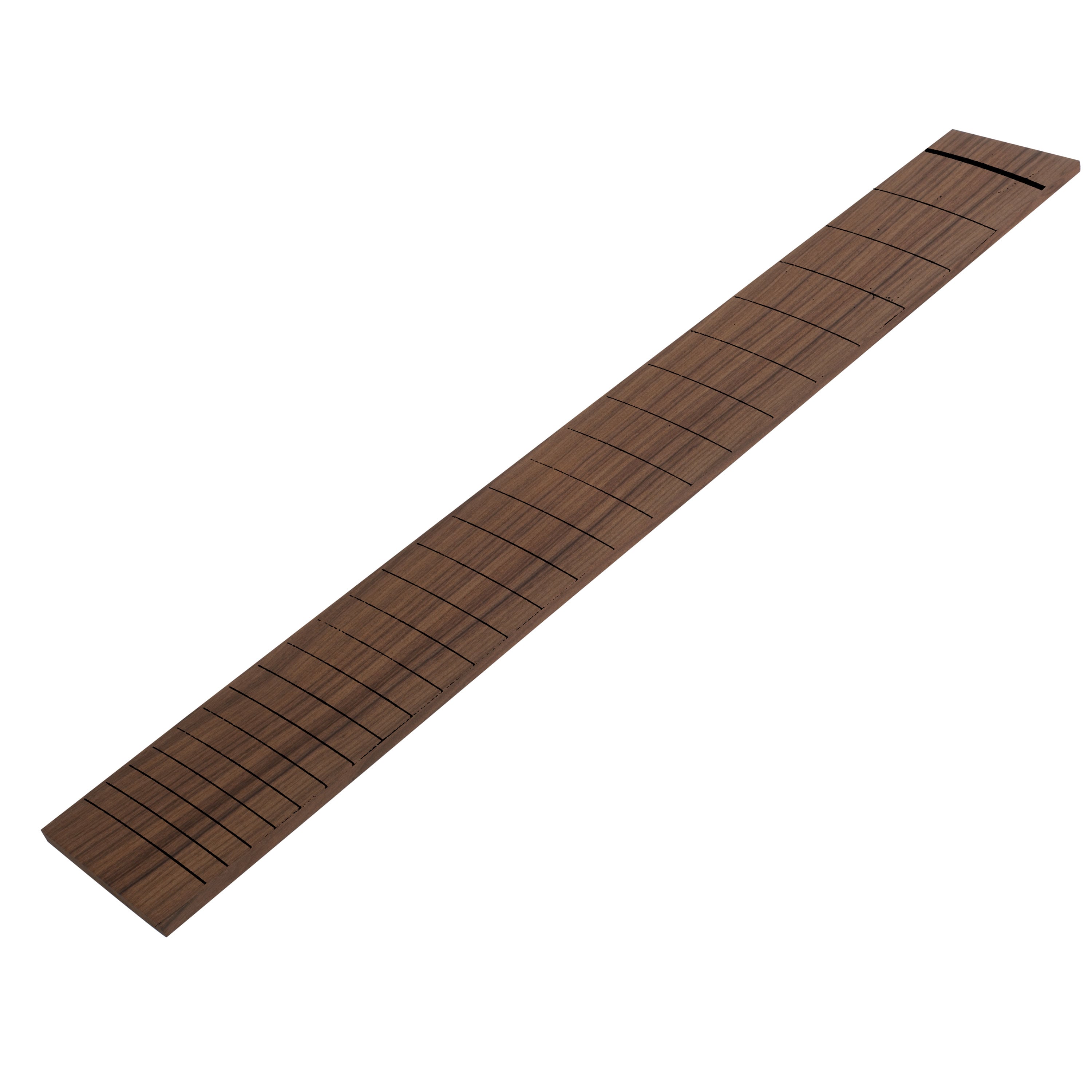 Slotted Fingerboard for Fender Guitar, 9-1/2" Radius, Pau Ferro