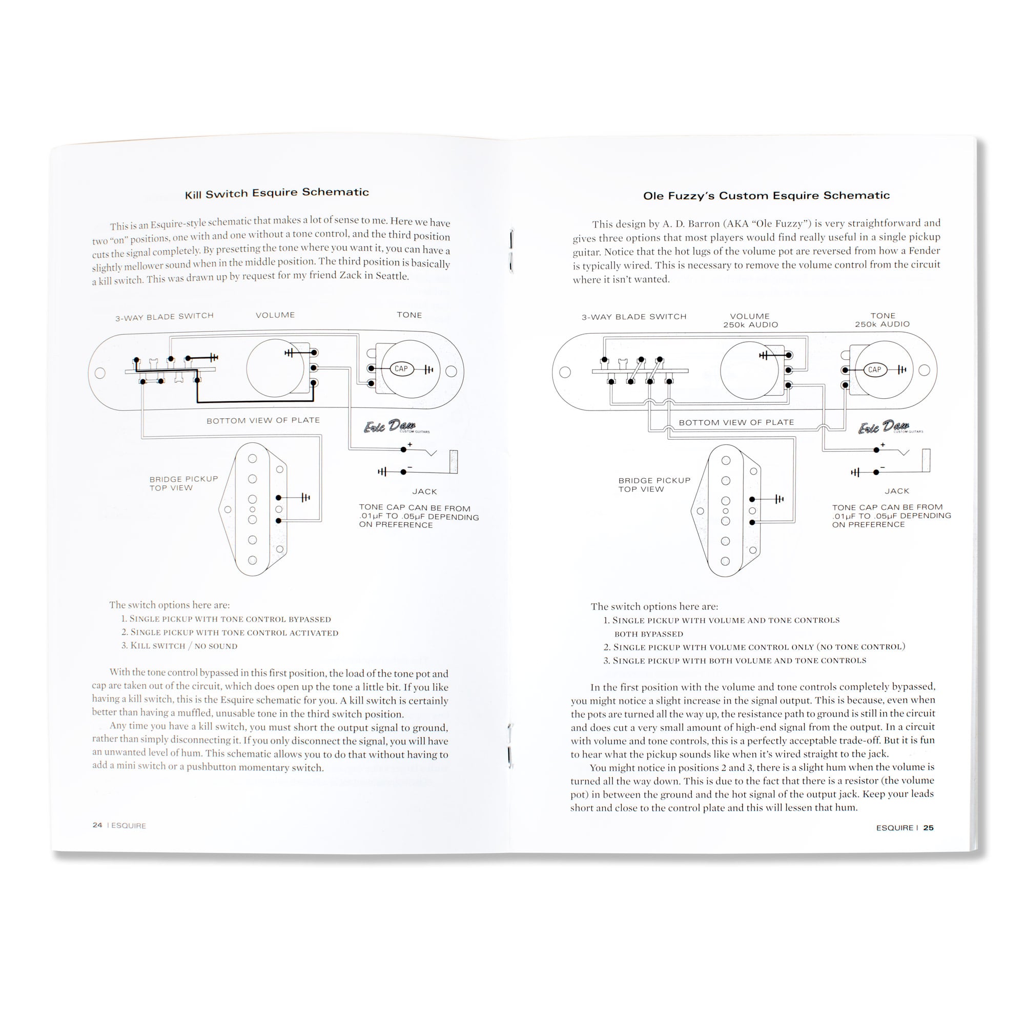 Solid Sound: 23 Schematics for Wiring Vintage and Modern Guitars