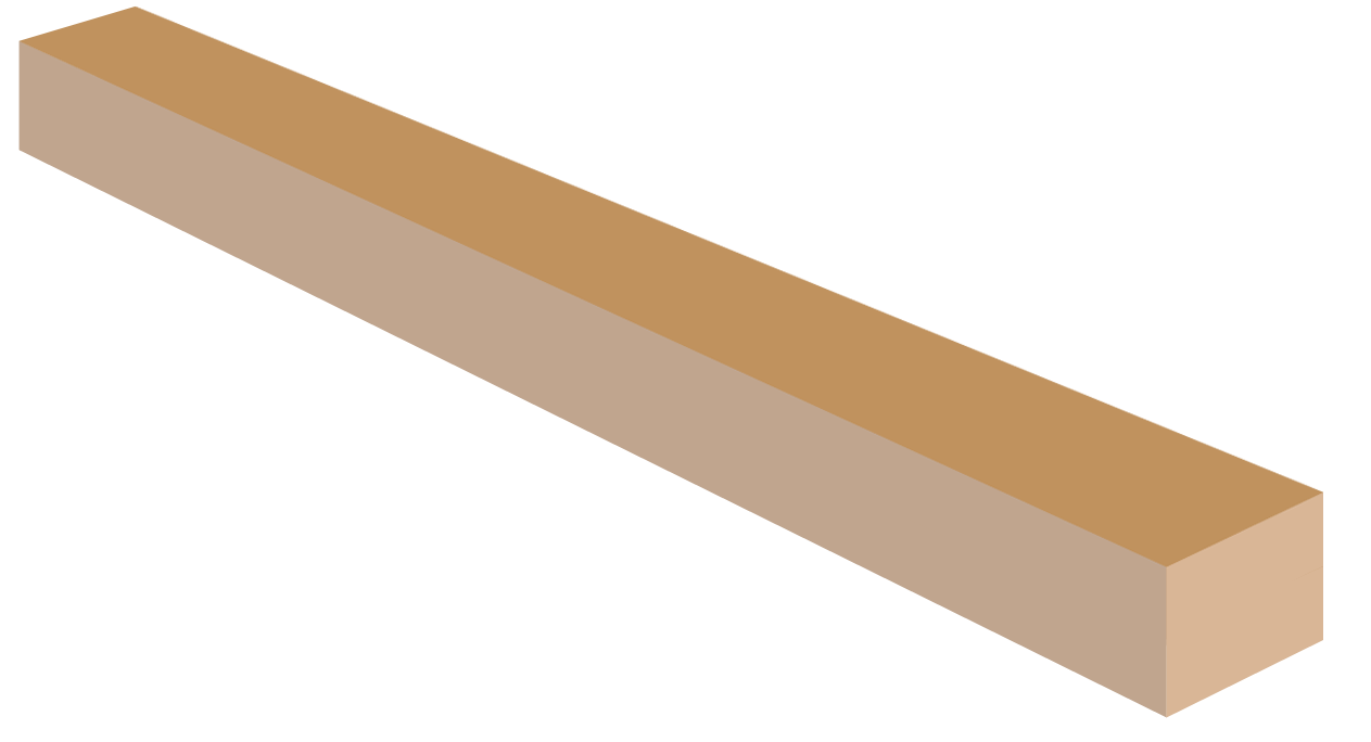 Korina (White Limba) Neck Blanks, AA, 2" x 3" x 36"