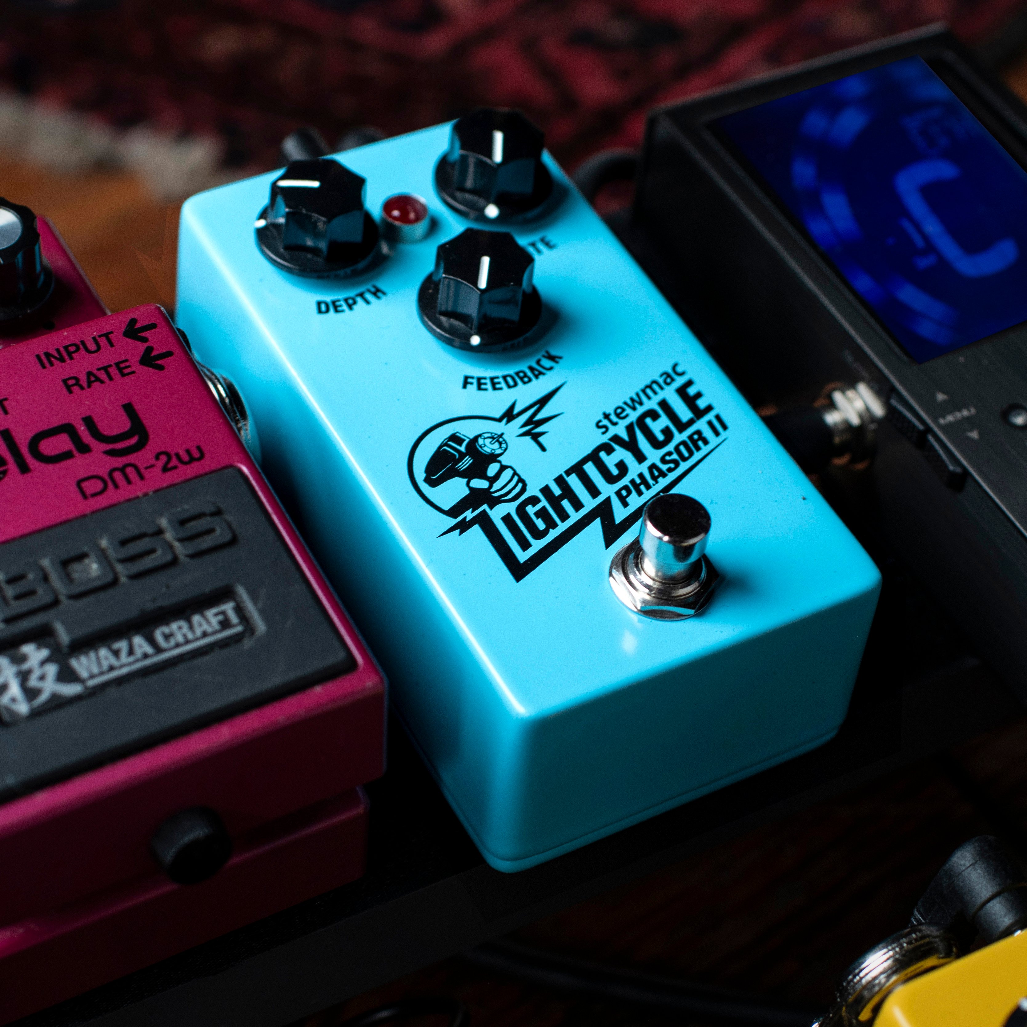 Lightcycle Phasor II Optical Phaser Pedal
