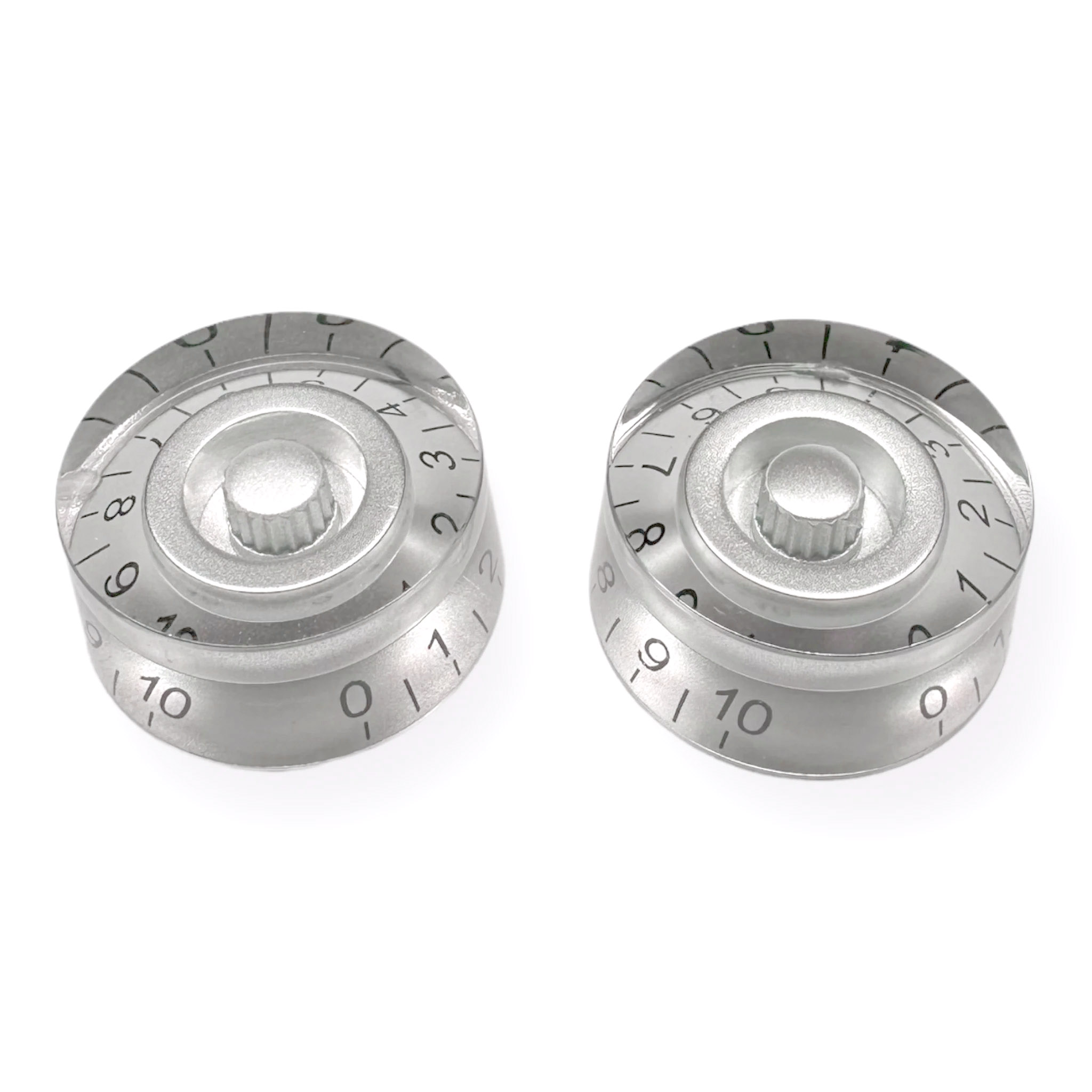 StewMac Speed Knob - 2 Pack, Silver