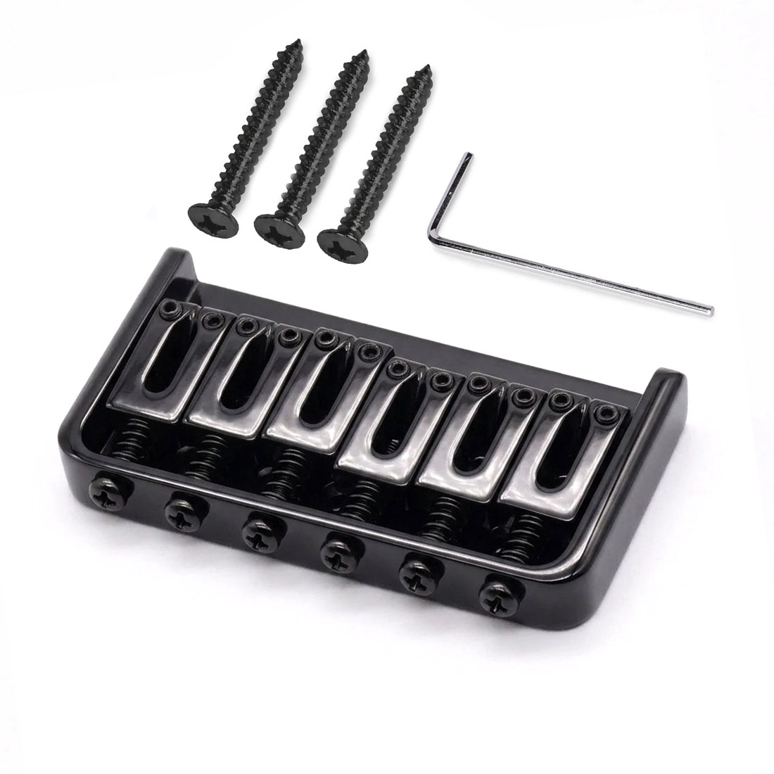 StewMac Hardtail Bridge, Black