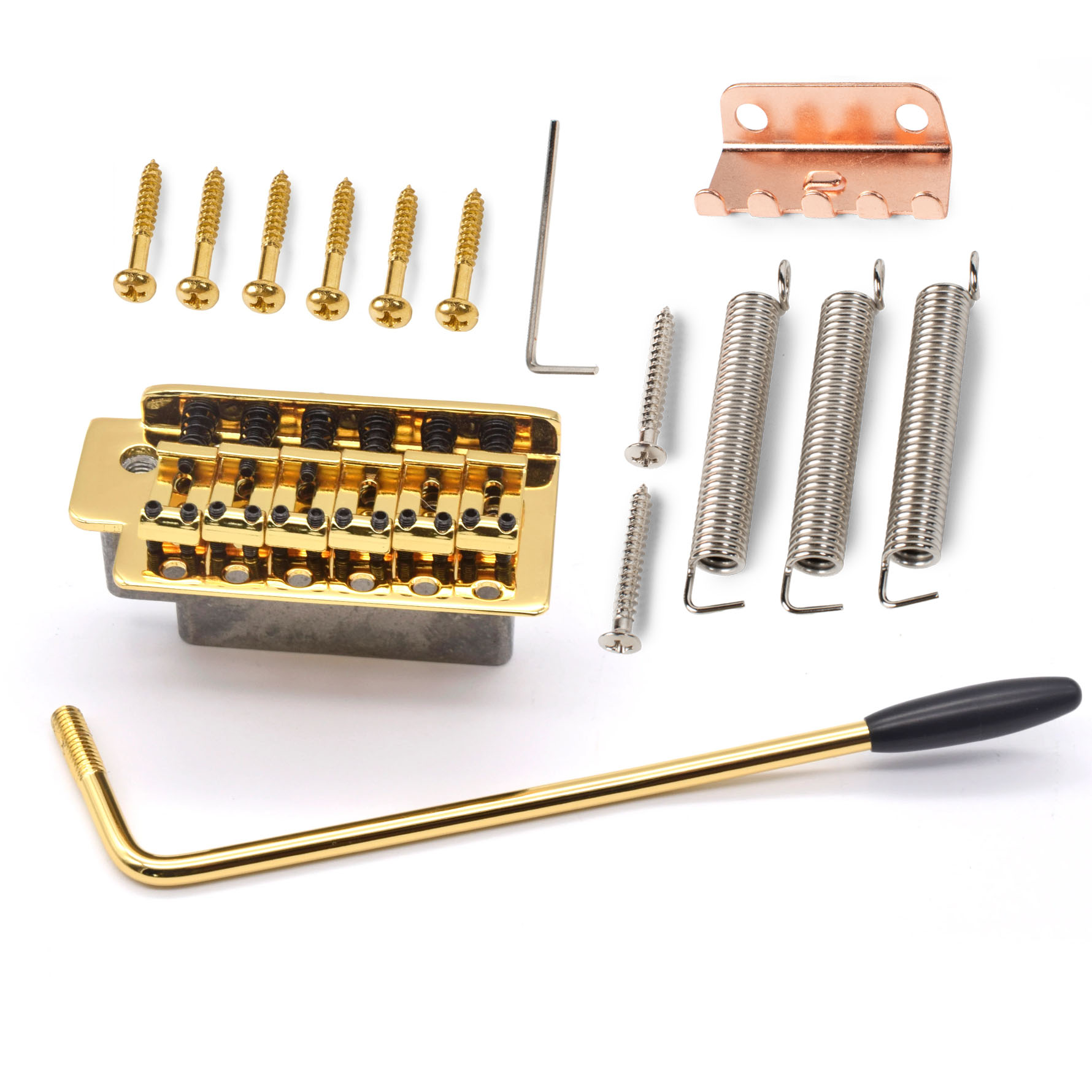 StewMac 6-Screw Tremolo, Gold