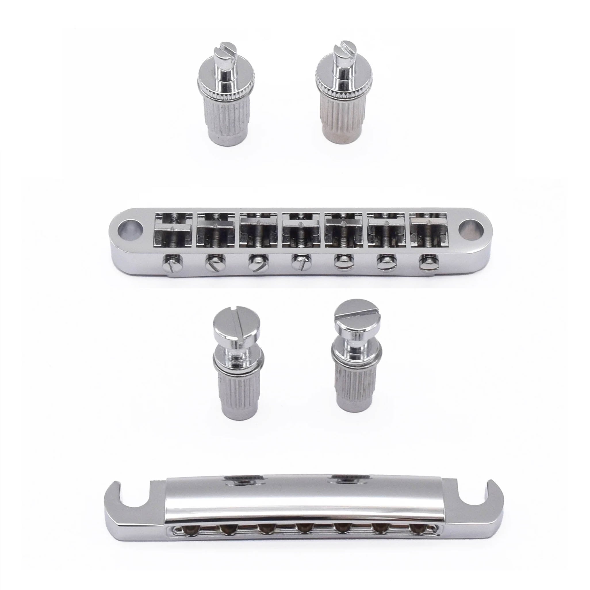 StewMac 7-String Tune-o-matic Bridge and Tailpiece