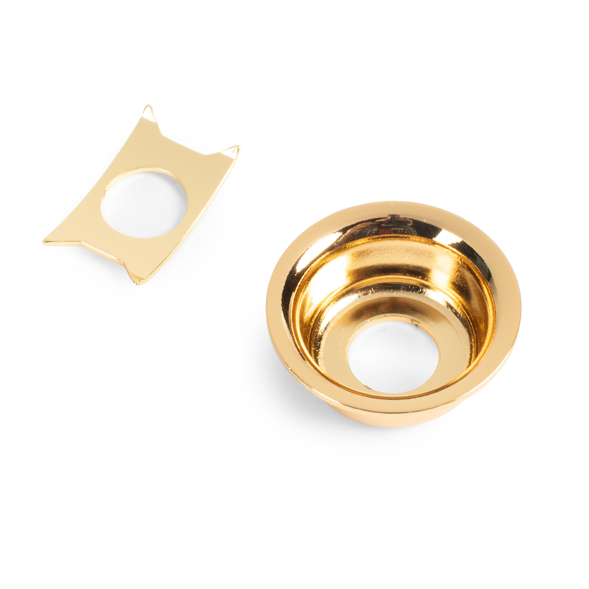 StewMac Jack Cup for Tele, Gold