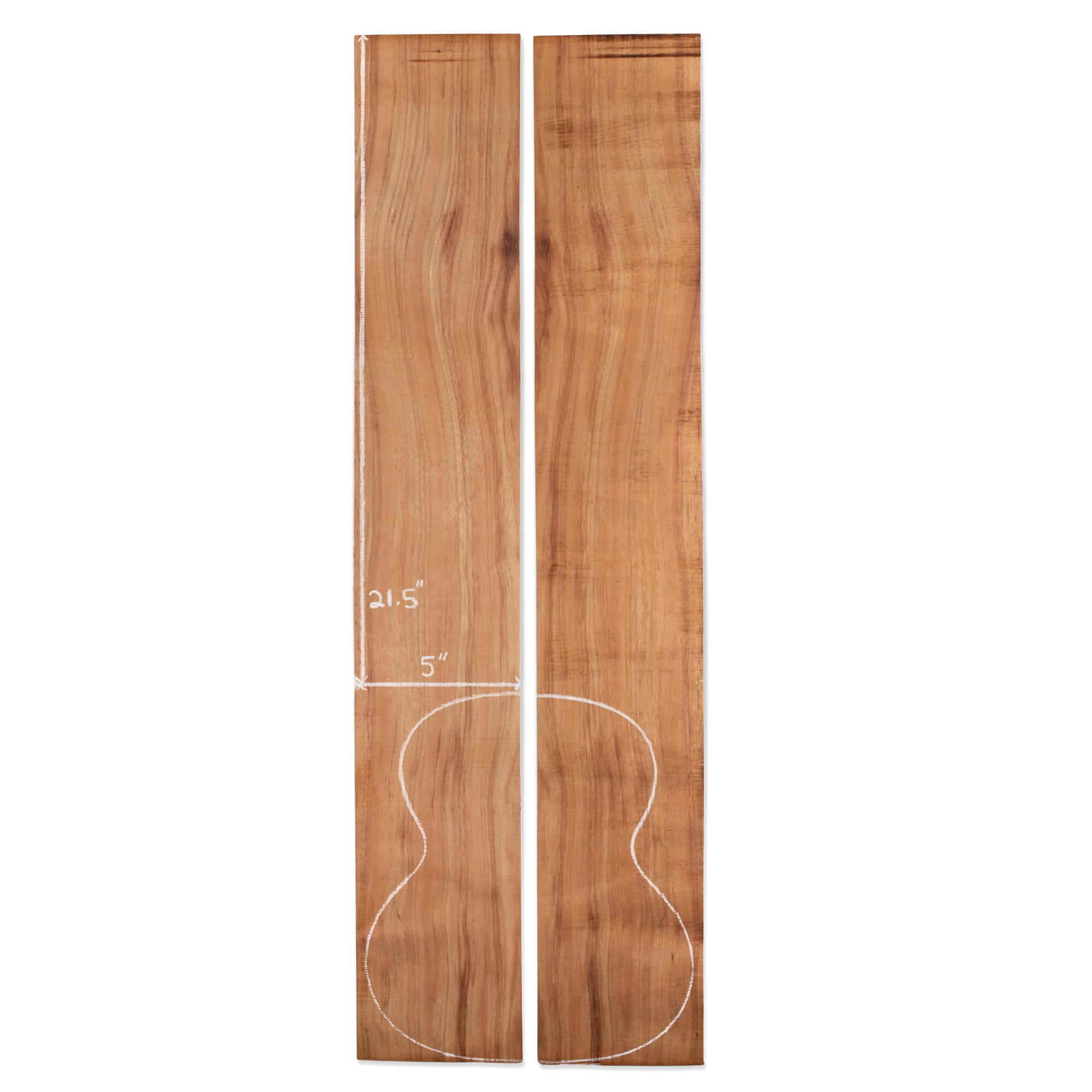 Koa Back + Side Set for Ukulele