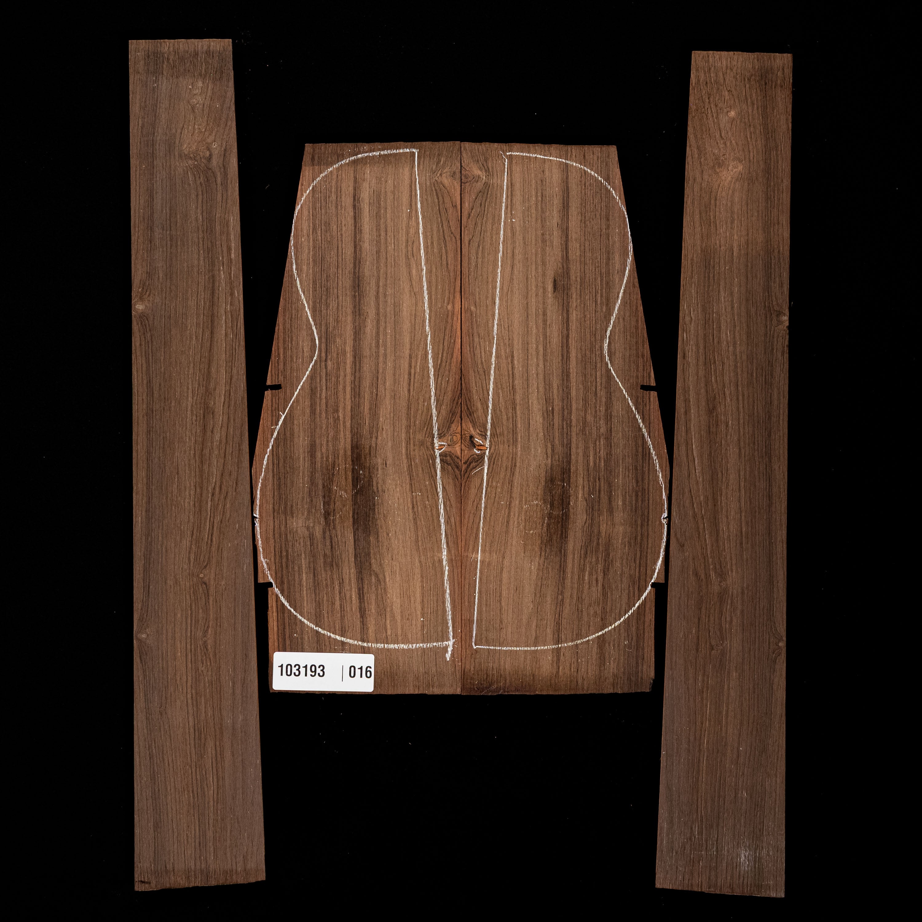 Brazilian Rosewood Back + Side Set - 016
