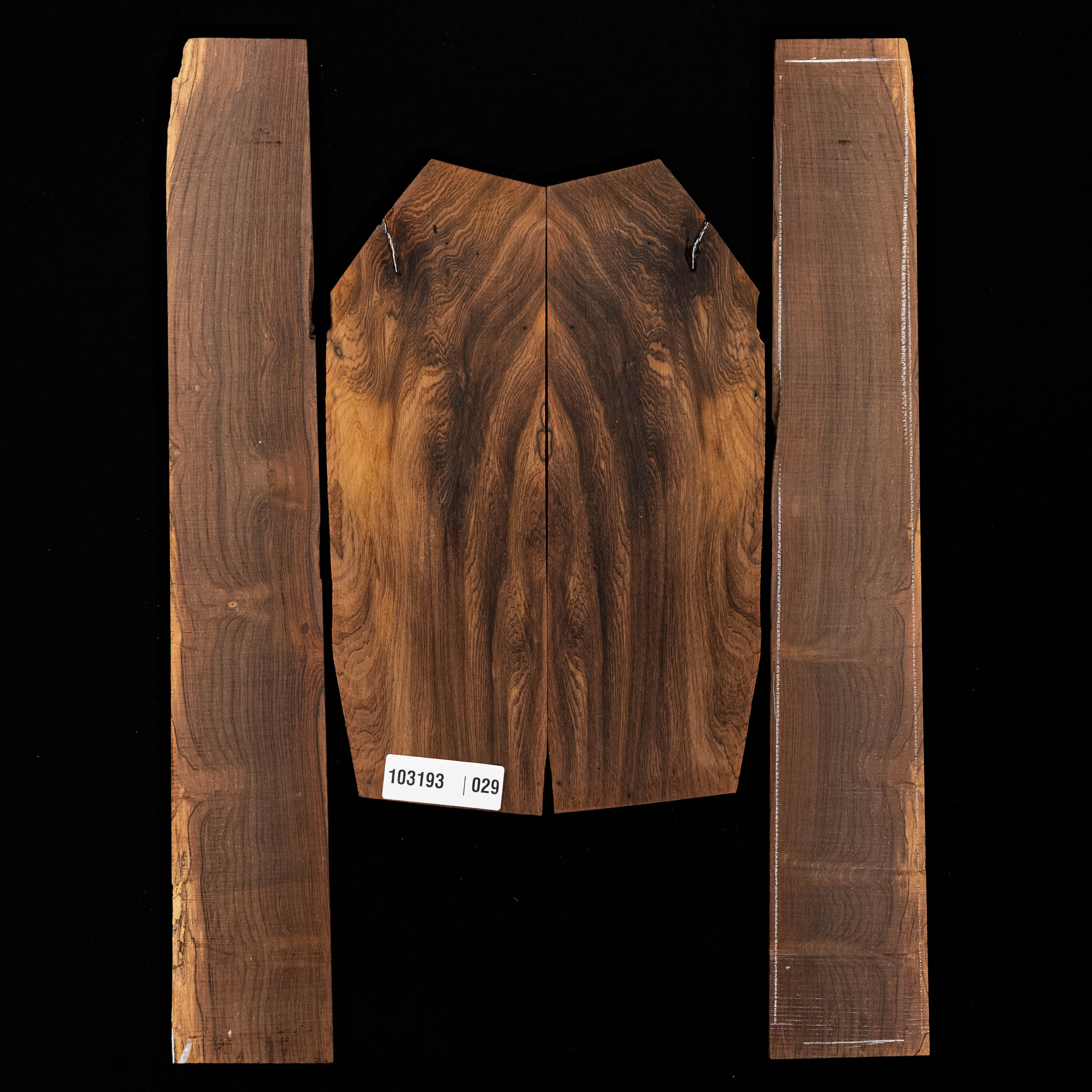Brazilian Rosewood Back + Side Set - 029