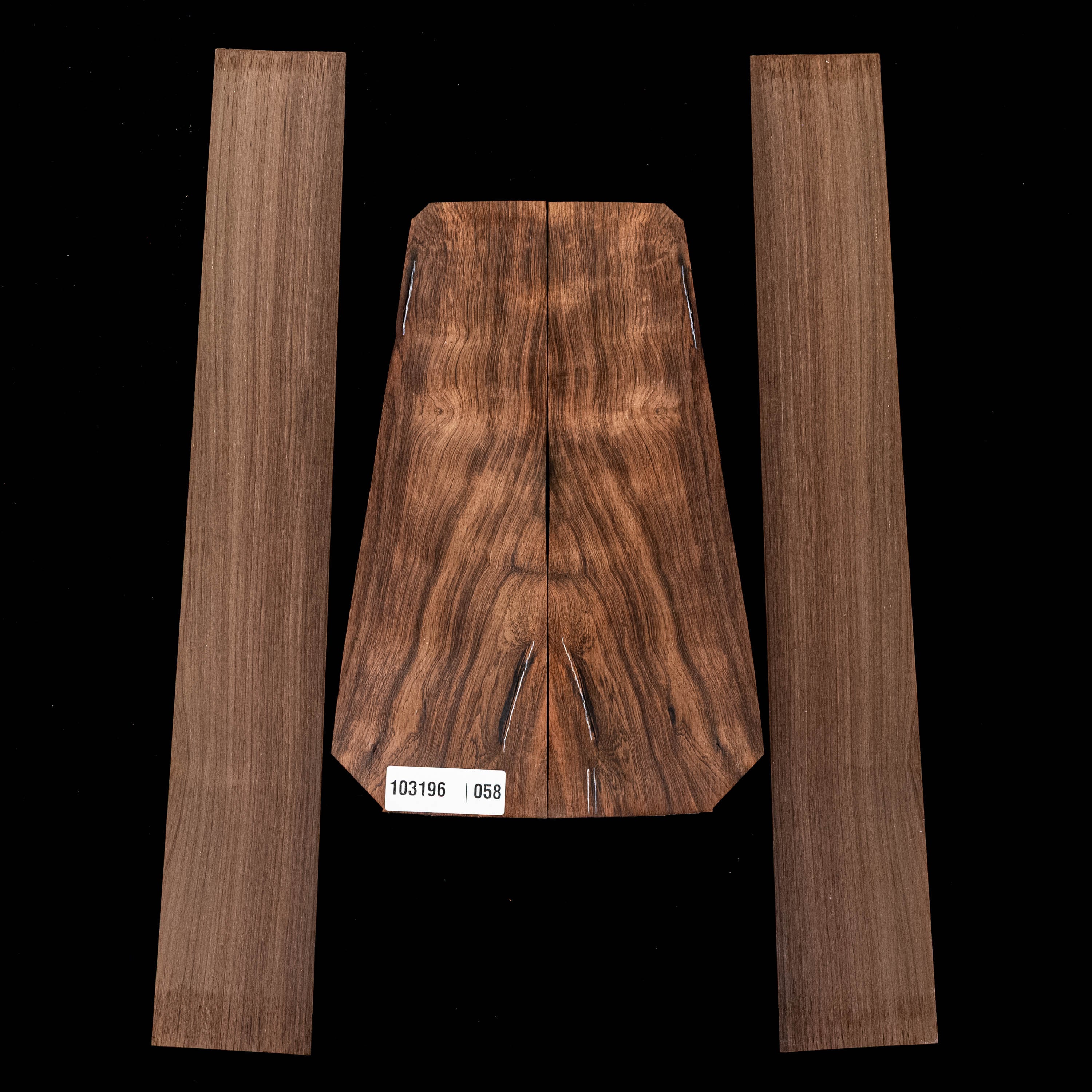 Brazilian Rosewood Back + Side Set - 058