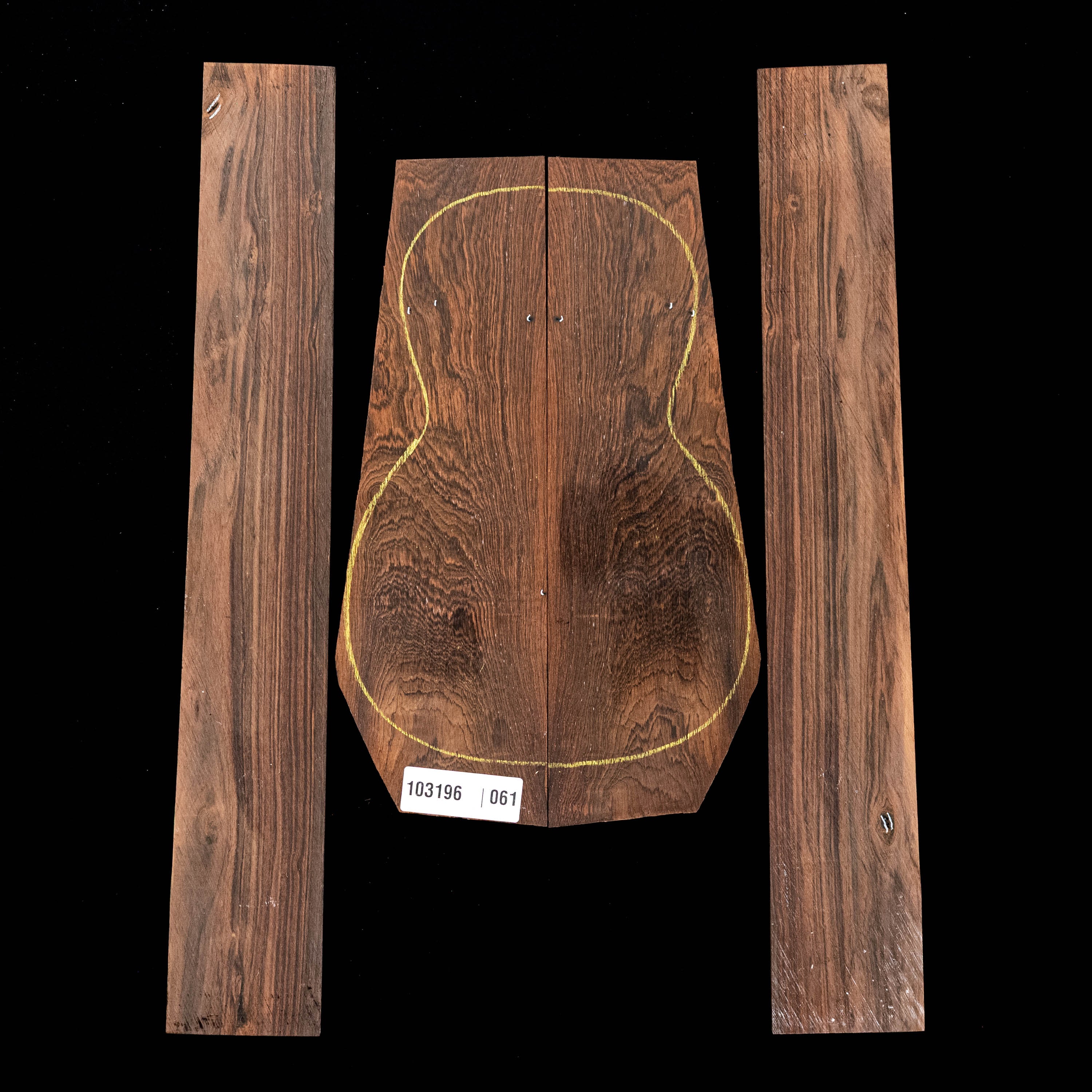 Brazilian Rosewood Back + Side Set - 061