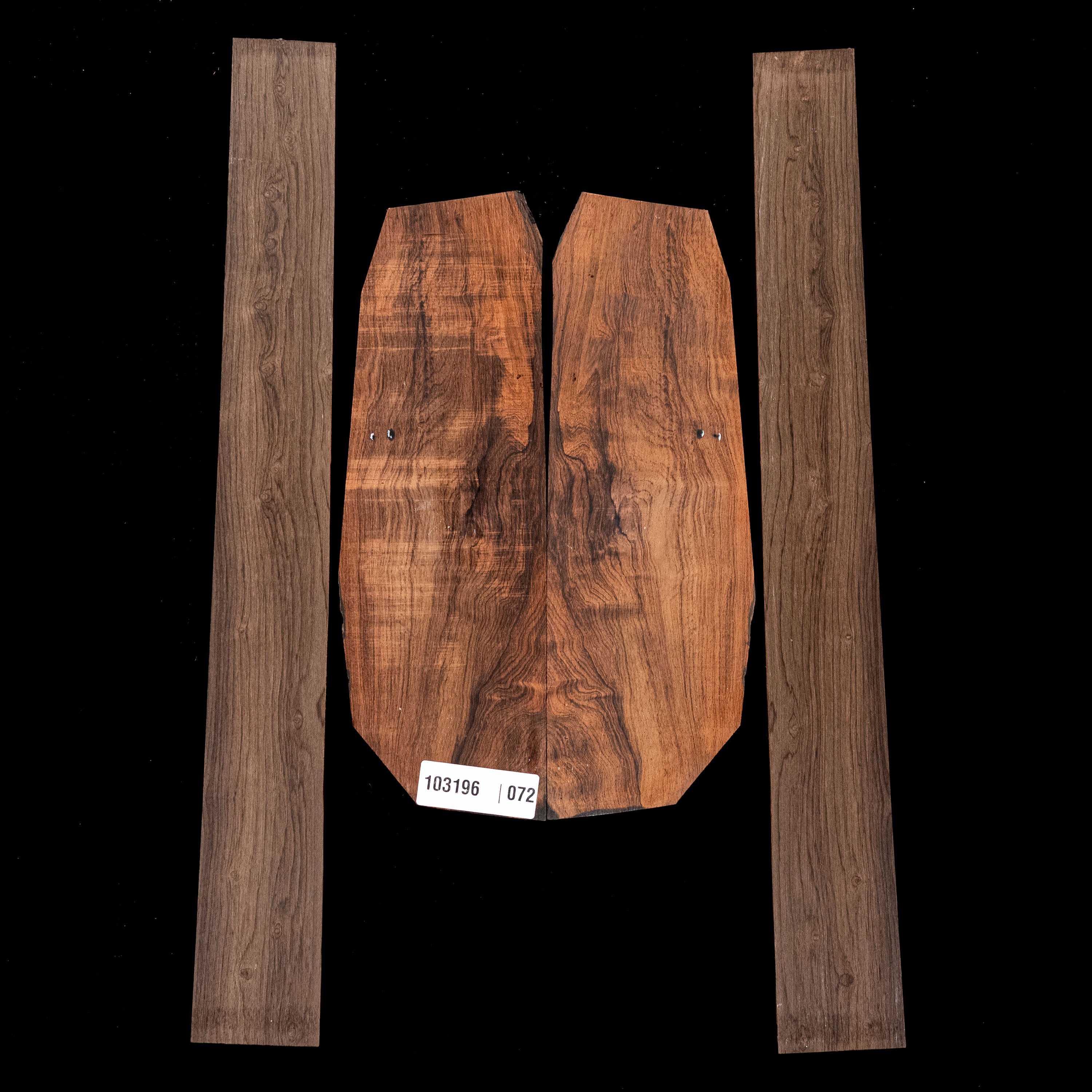 Brazilian Rosewood Back + Side Set - 072