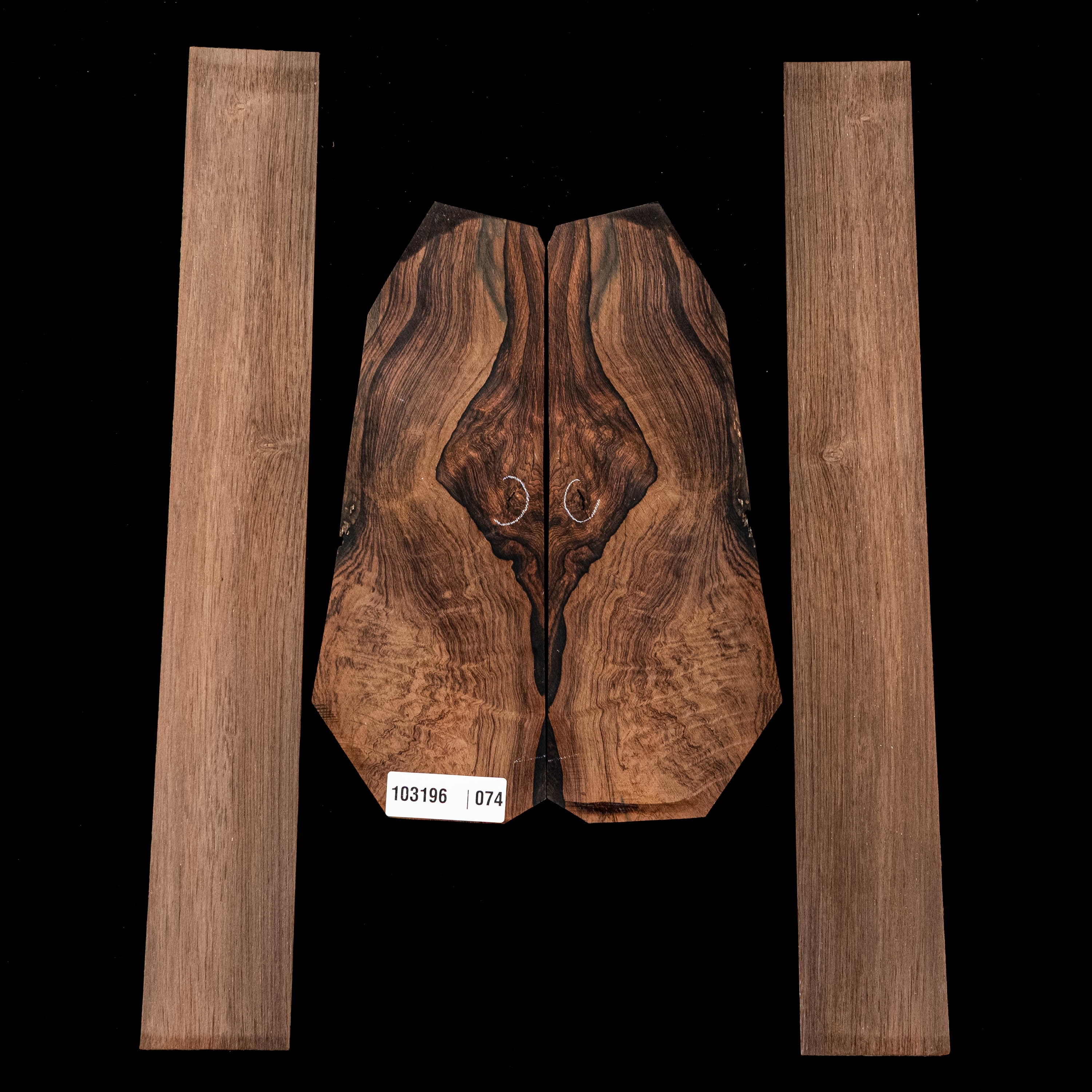 Brazilian Rosewood Back + Side Set - 074