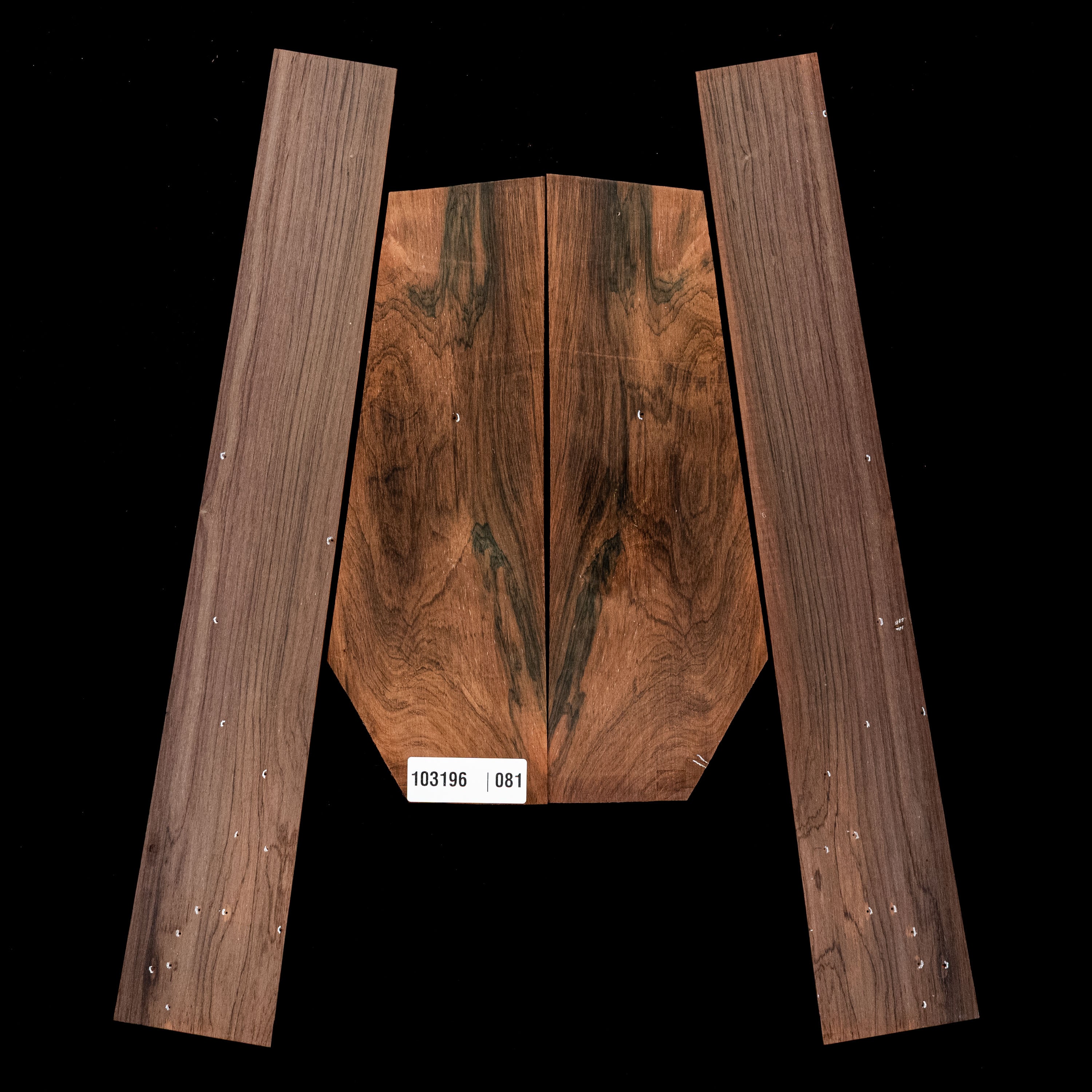 Brazilian Rosewood Back + Side Set - 081